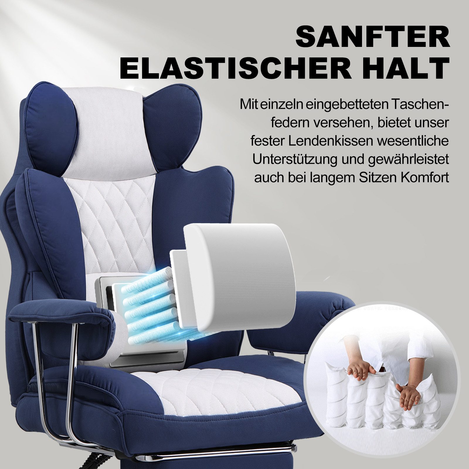 GTPLAYER Bürostuhl Gaming Stuhl Gamer Stuhl günstig online kaufen