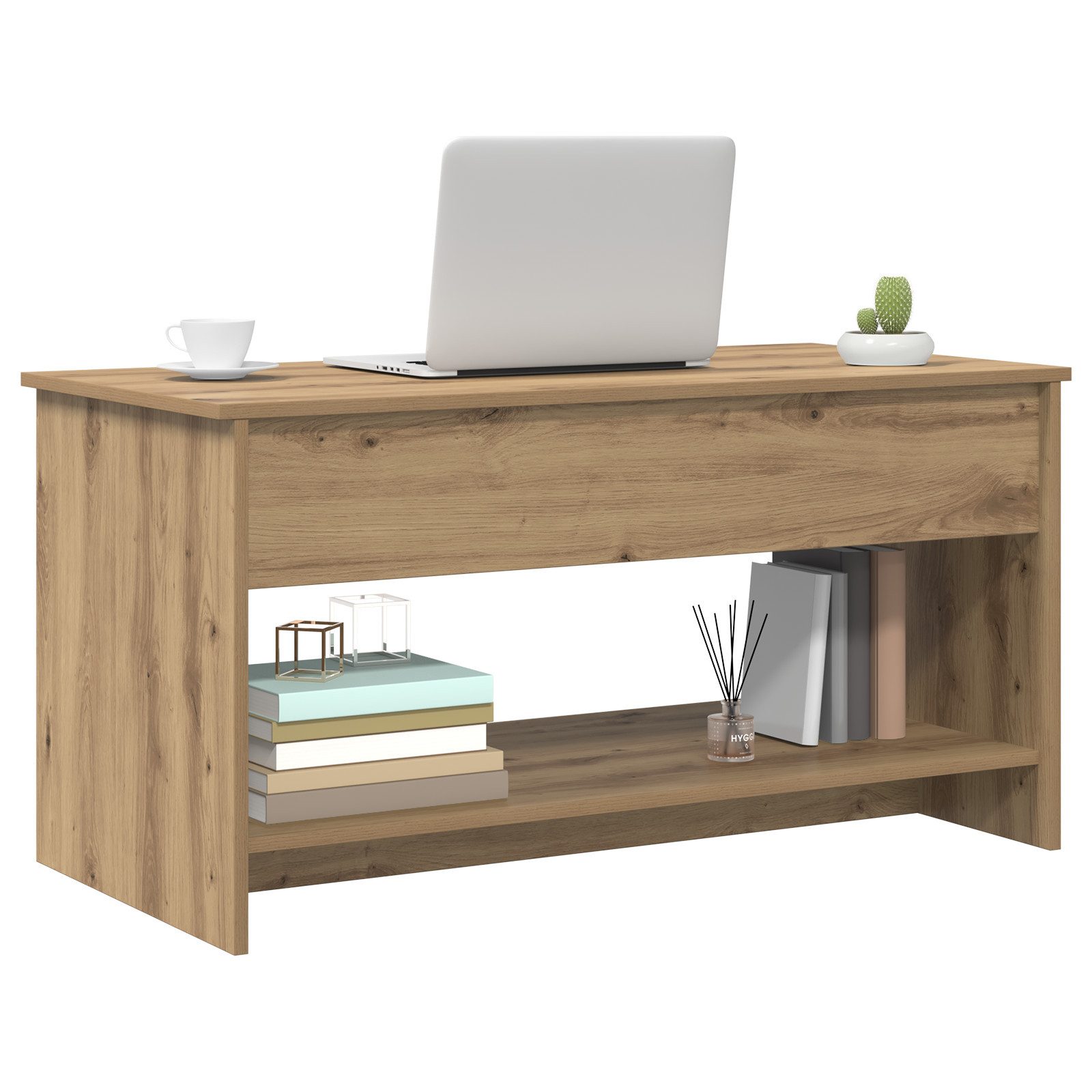 vidaXL Couchtisch Couchtisch Eiche handwerklich 102 günstig online kaufen