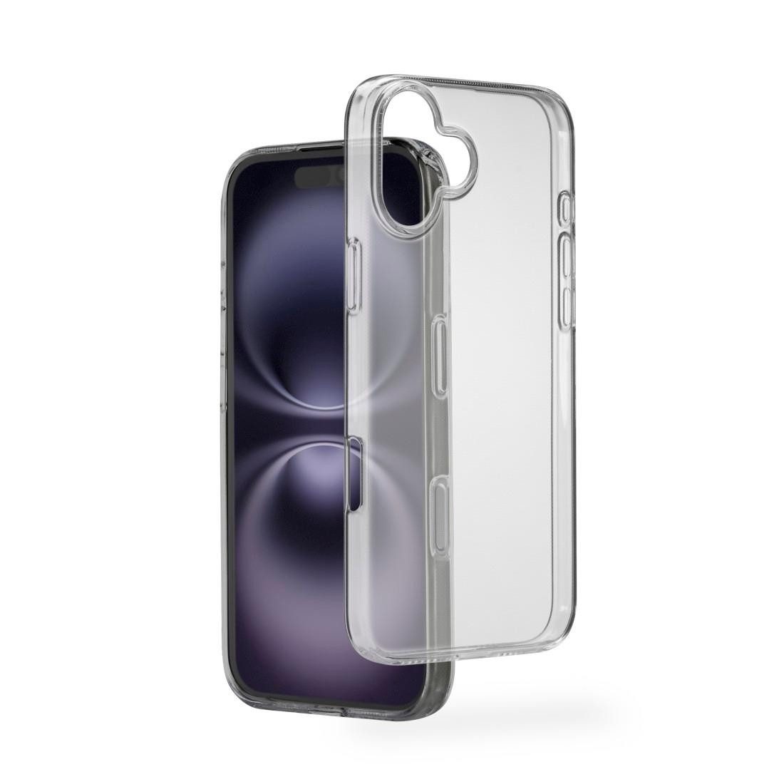 Hama Smartphone-Hülle Handyhülle „Always Clear“ für iPhone 16 (kratzfest, ohne Vergilben) 15,4 cm (6,1 Zoll)
