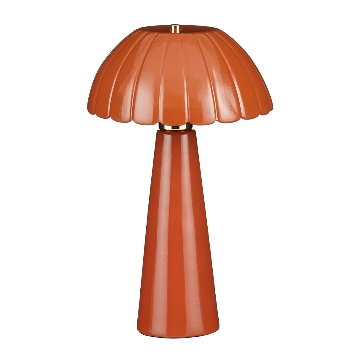 Mica Decorations Tischleuchte Mica Decorations Naomi Tischlampe Keramik Braun