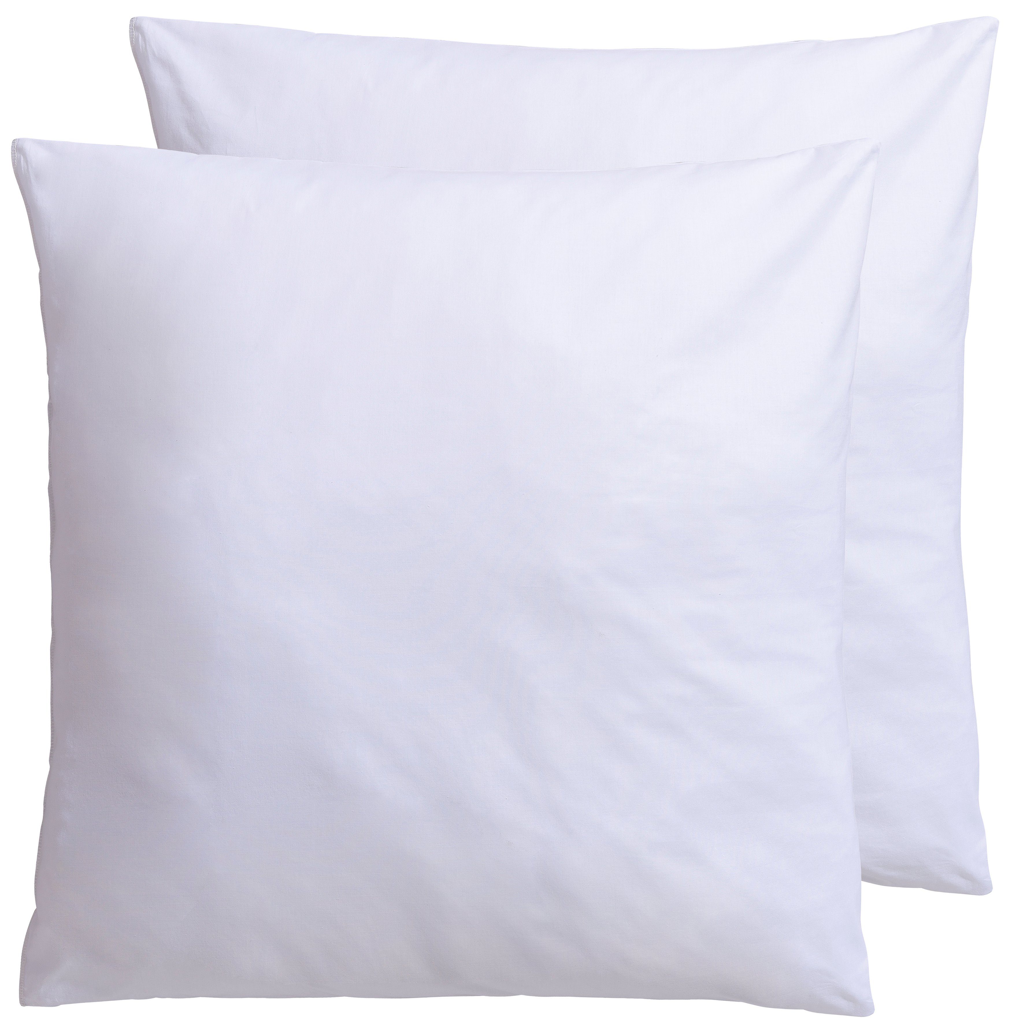 fan Microfaserkissen »Kissenparade«, Bezug: 100% Baumwolle, (2 St.), Allrou günstig online kaufen