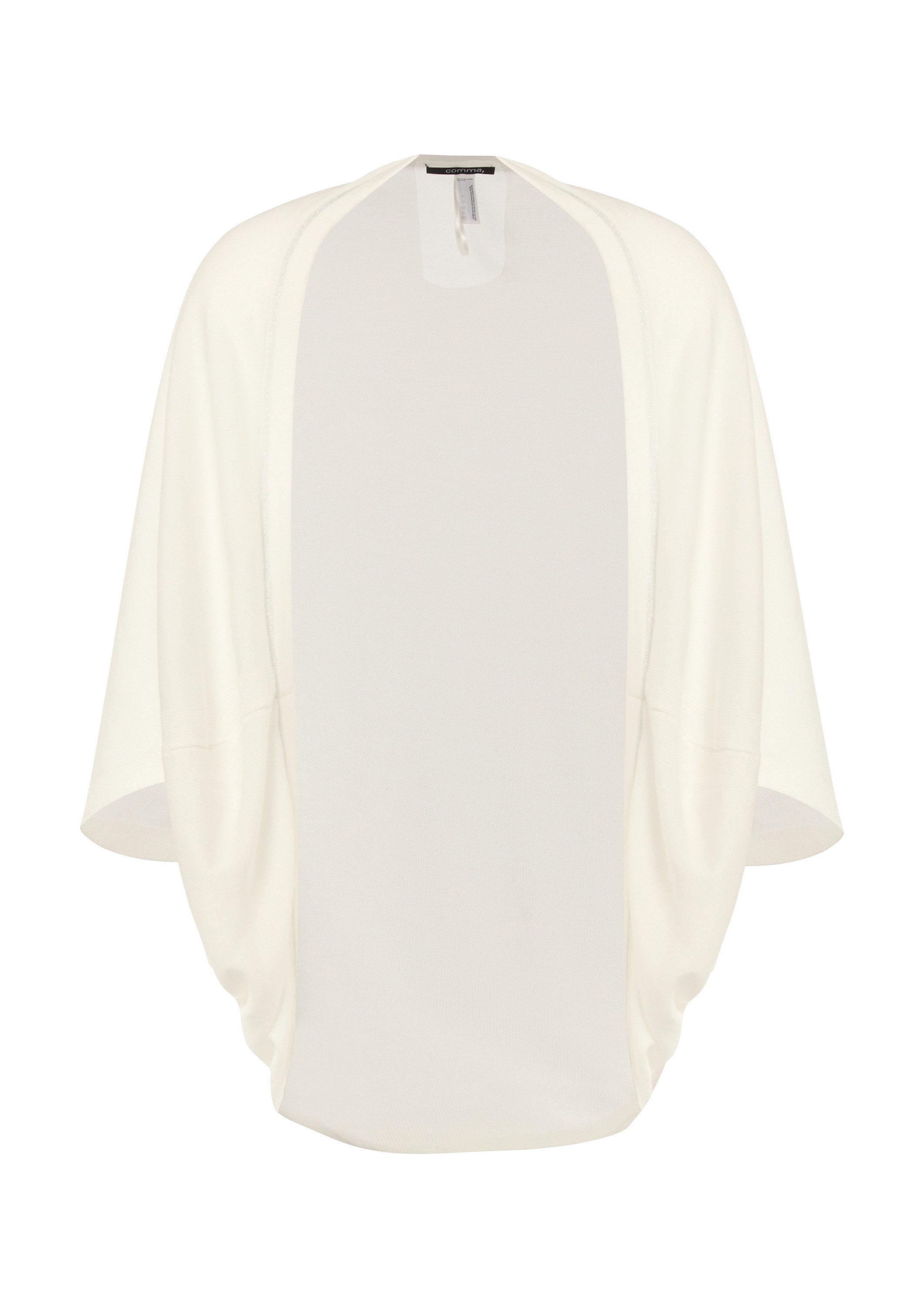 comma Poncho Indoor-Poncho Bolero aus Glitzergarn günstig online kaufen