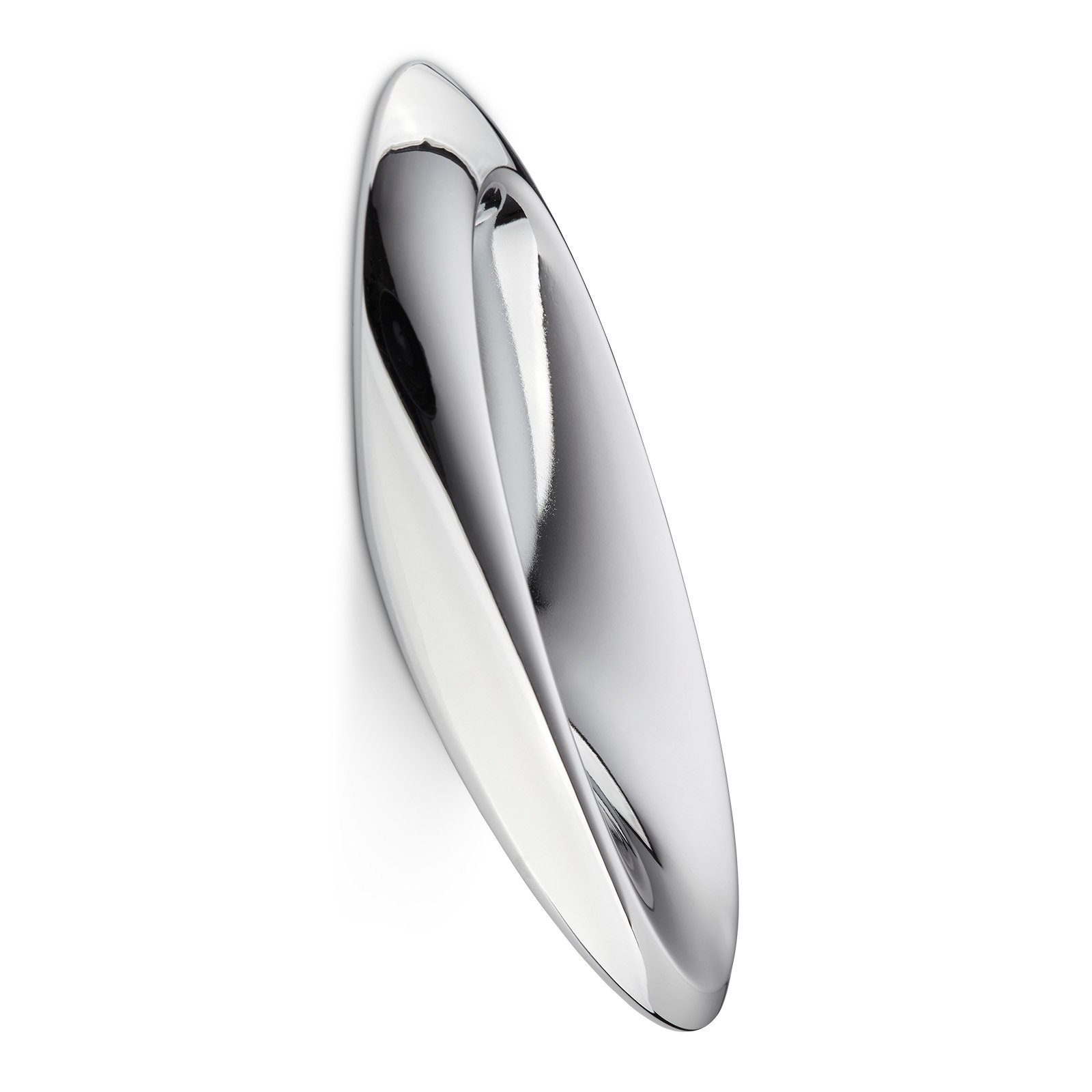 SO-TECH® Möbelgriff SW63 BA 32 mm Chrom poliert Designgriff oval, Griff Schrankgriff Schubladengriff - incl. Schrauben – Bild 4 von 5