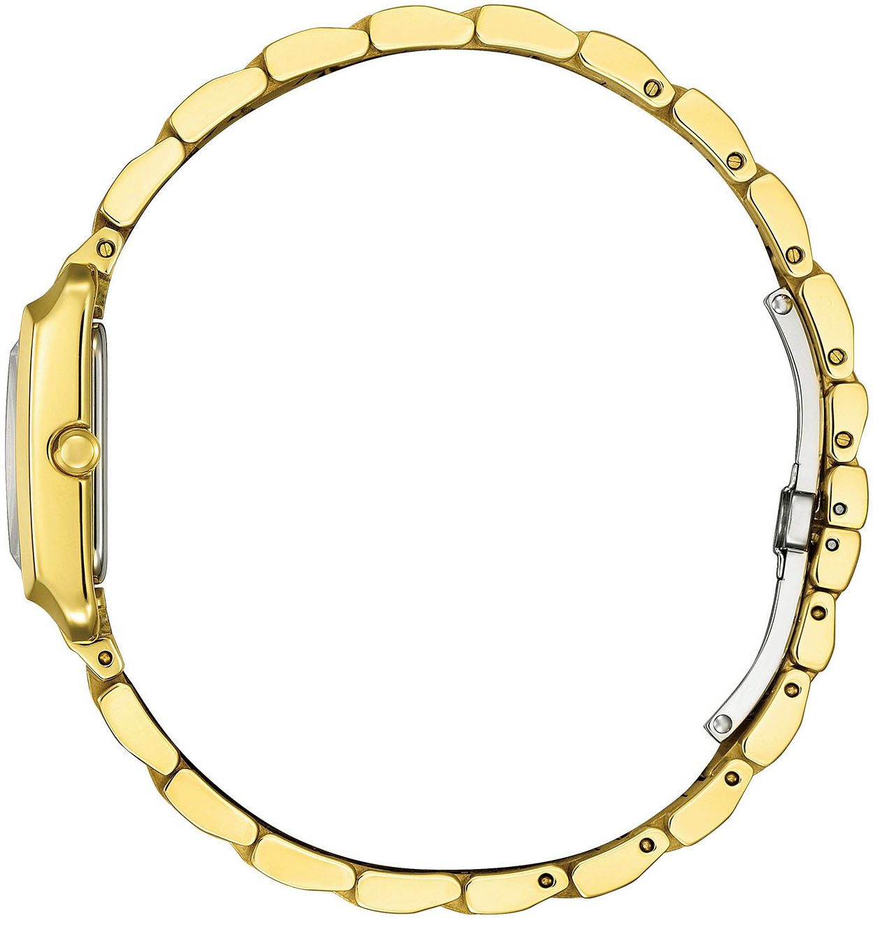Citizen Solaruhr EW5602-81D, Armbanduhr, Damenuhr, Edelstahlarmband, Saphirglas