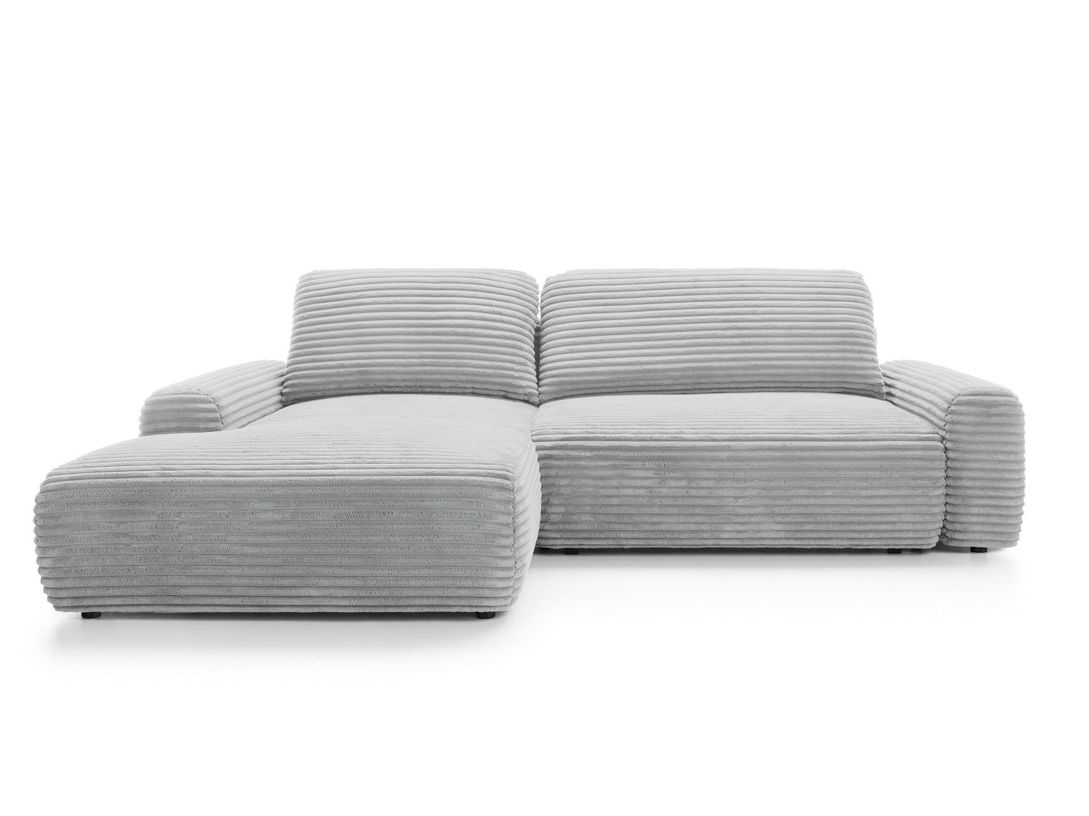 Goldstoff Ecksofa mit Schlaffunktion und Bettkasten, günstig online kaufen