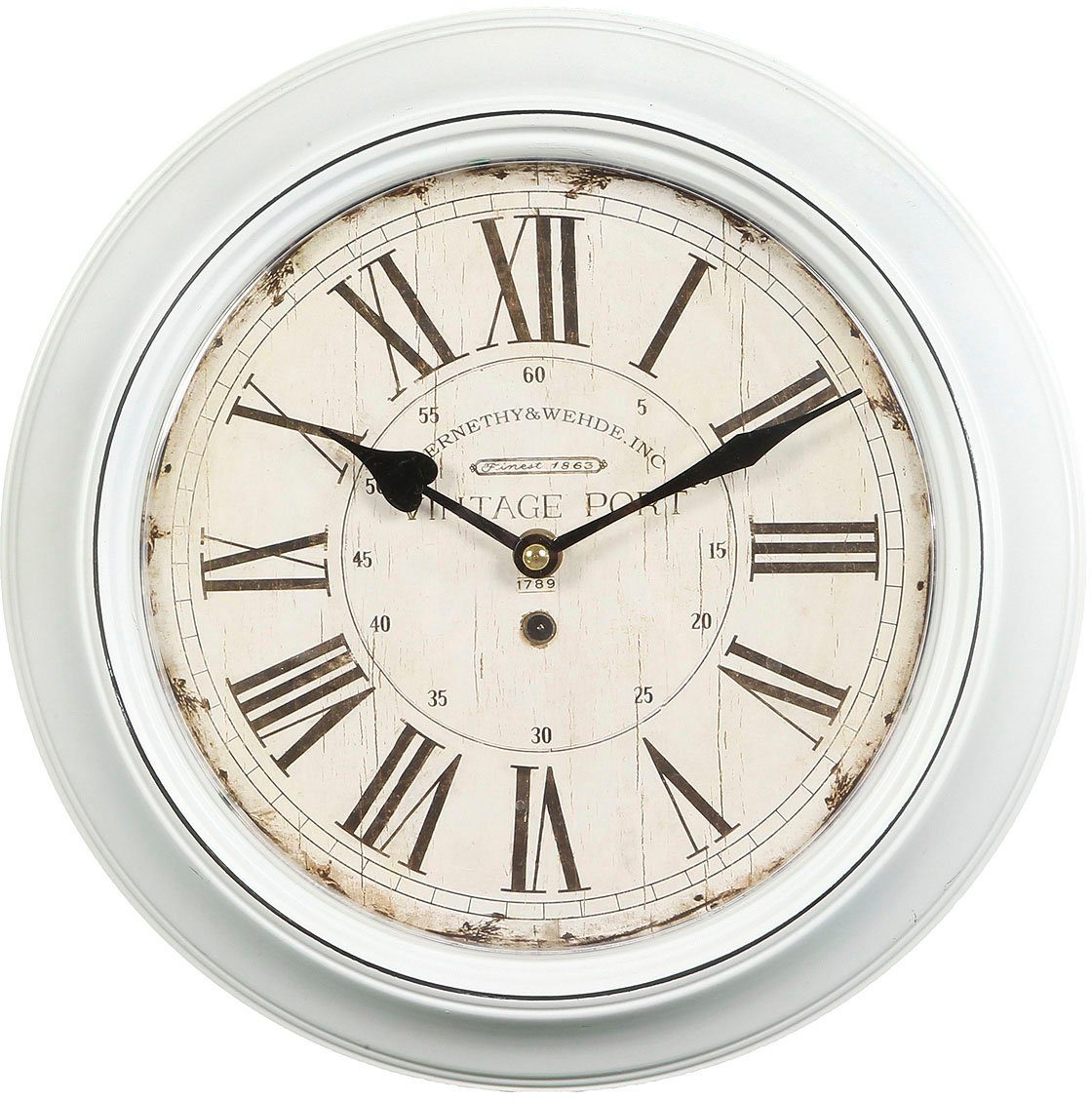 Ambiente Haus Wanduhr Wanduhr aus metall günstig online kaufen