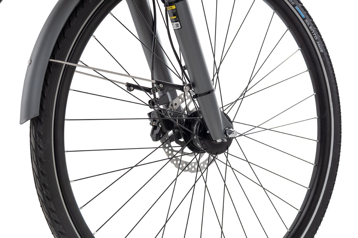 2R Manufaktur Trekkingrad TLX24, 24 Gang Shimano Acera RD-M360 Schaltwerk, Kettenschaltung, Herrenrad 28 Zoll schwarz/grau
