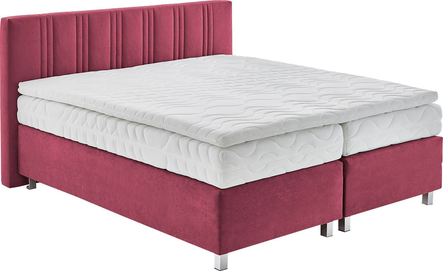 Westfalia Schlafkomfort Boxspringbett, wahlweise mit Bettkasten und Topper