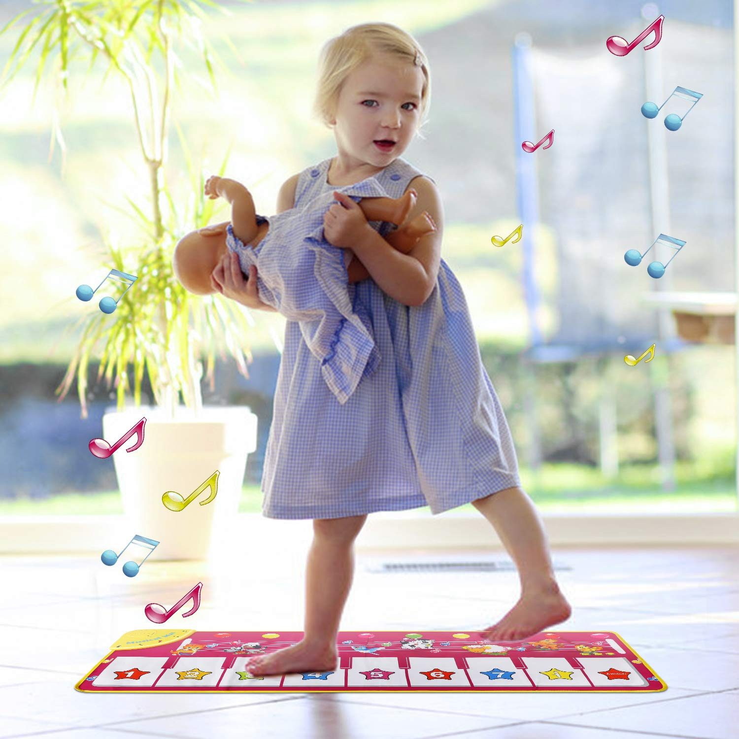 EXTSUD Spielmatte Klaviermatte Kinderspielzeug Kleinkinder Spielzeug,spielm günstig online kaufen