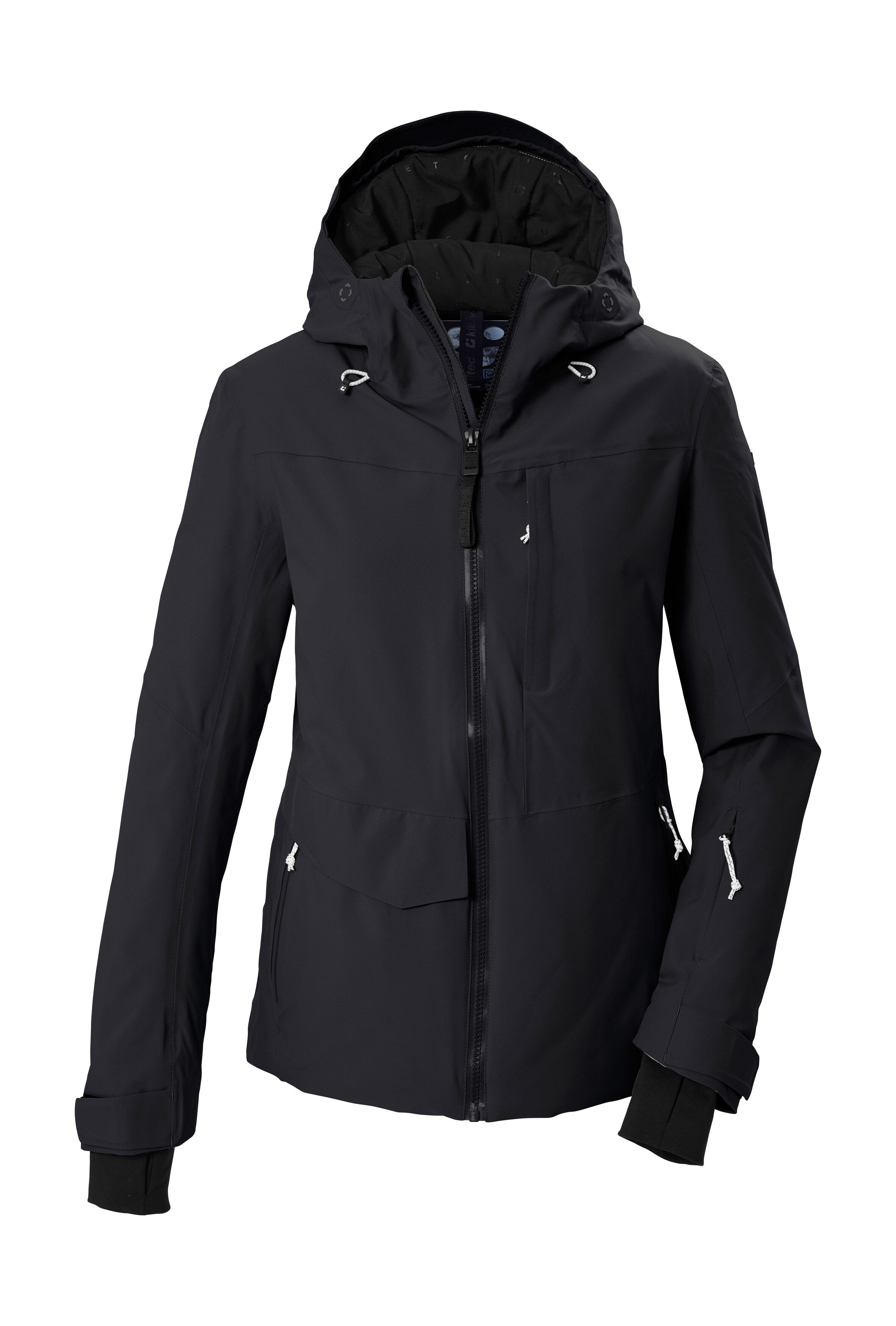 Killtec Skijacke KSW 112 WMN SKI JCKT Wasserdicht, atmungsaktiv, regulierbare Kapuze, Schneefang