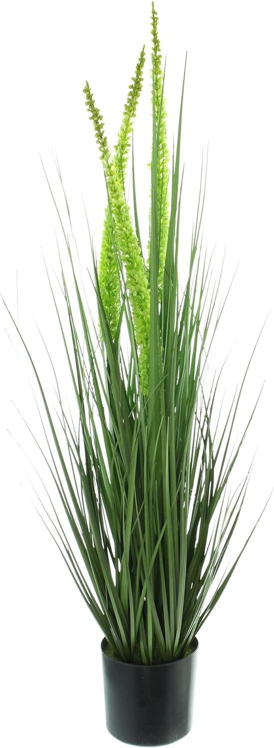 Kunstpflanze "Steppenkerze" 90 cm hoch, Ziergras mit großen