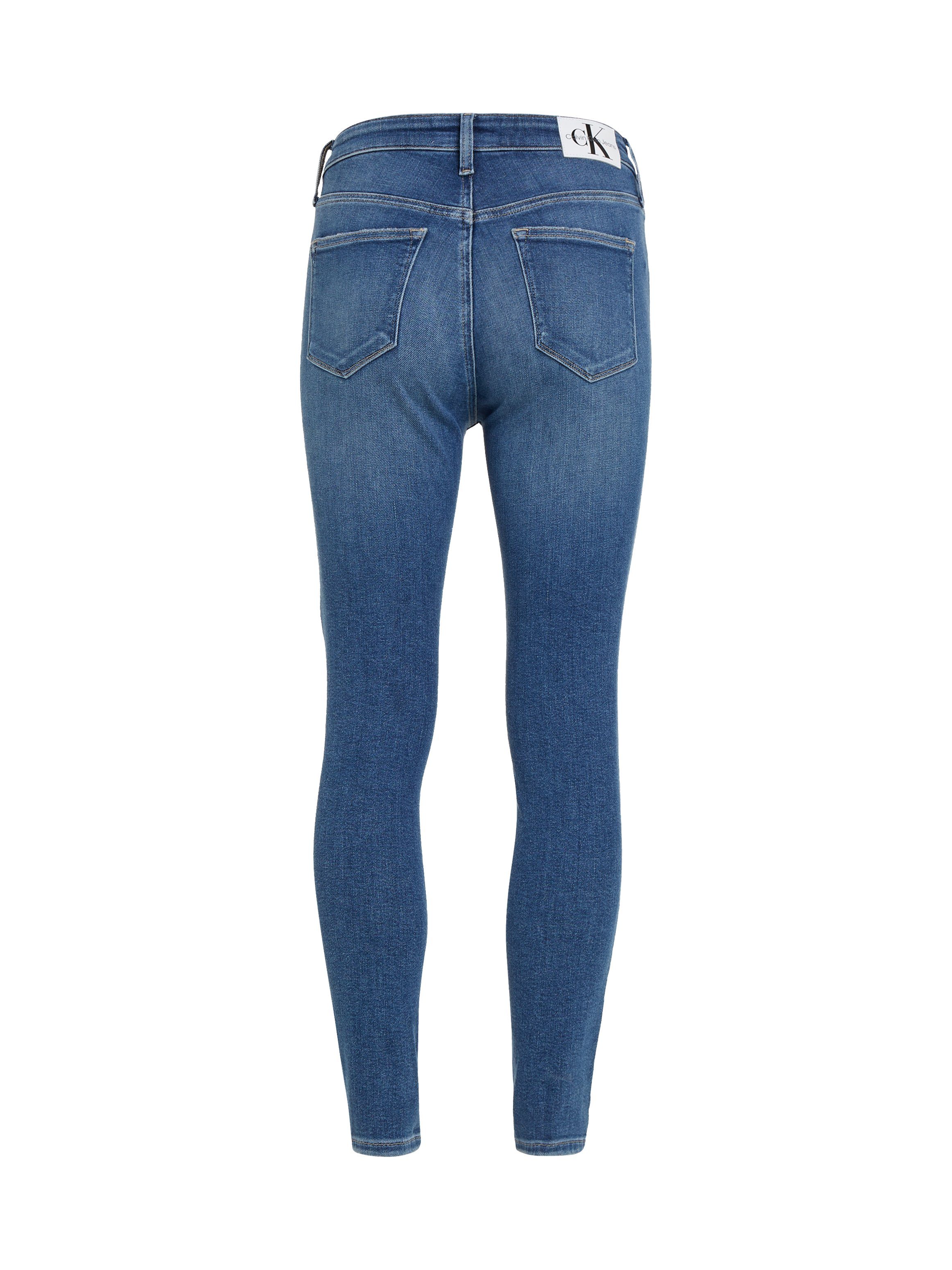 ANKLE SUPER HIGH RISE Jeans SKINNY Ankle-Jeans Calvin Klein