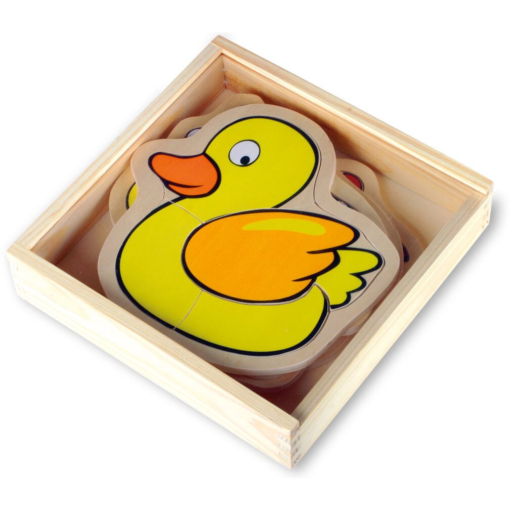 Small Foot Spiel Puzzle-Box Bauernhof