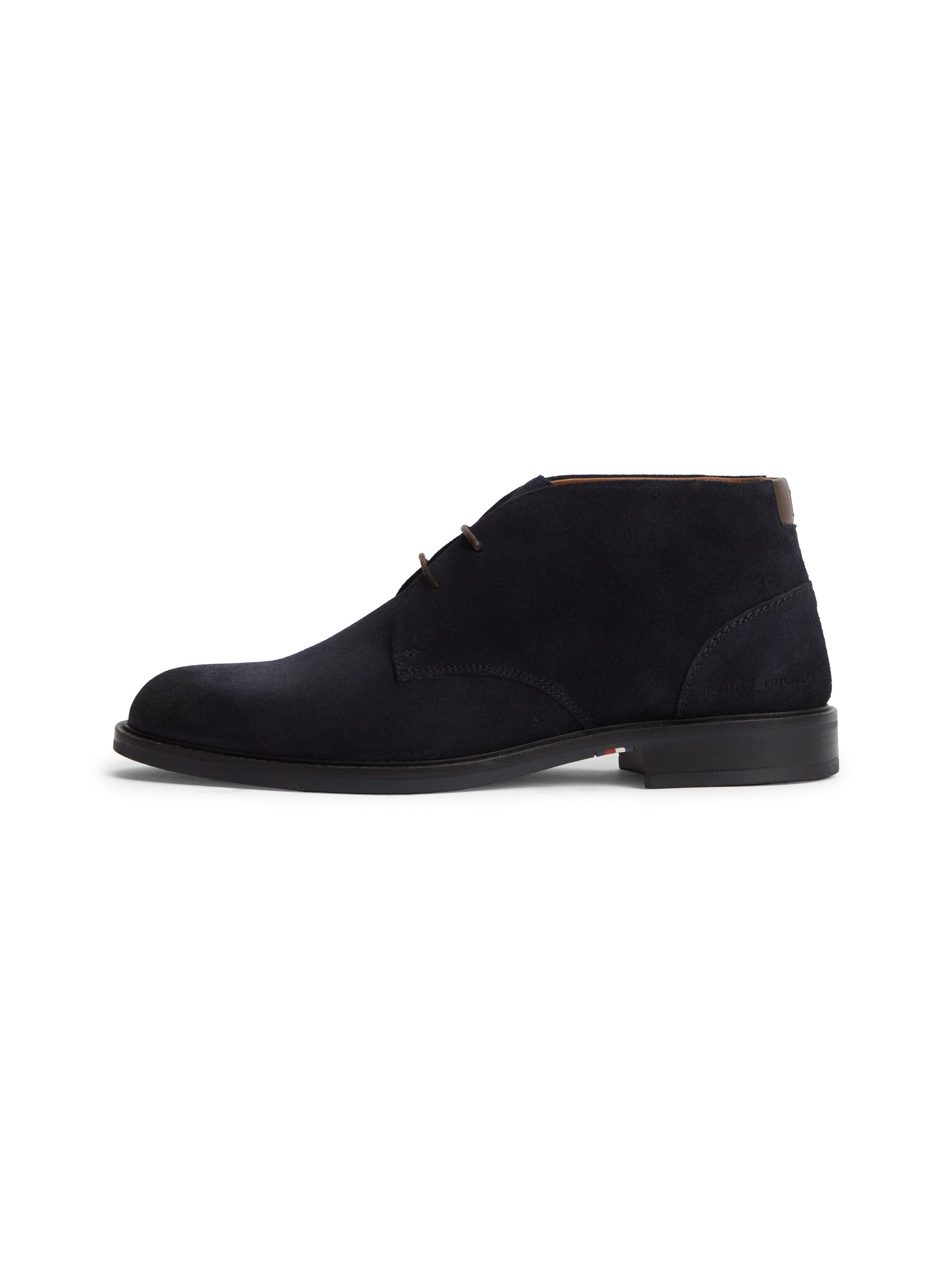 Tommy Hilfiger CORPORATE DRESSY SUEDE LACE BOOT Schnürstiefelette Boots mit Kontrastbesatz an der Ferse – Bild 5 von 5