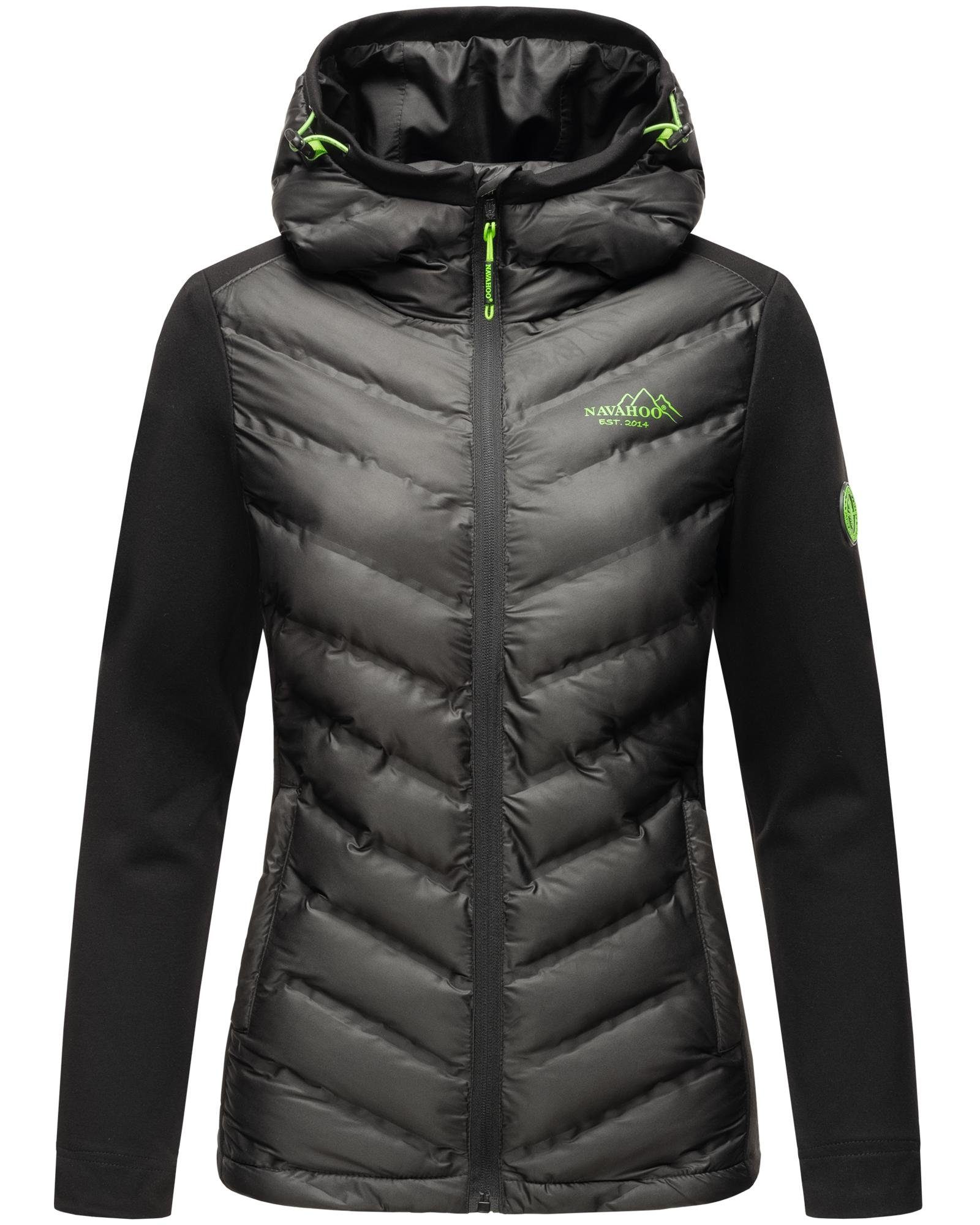 Navahoo Outdoorjacke Nimm Mich Mit stylische Übergangsjacke mit Kapuze