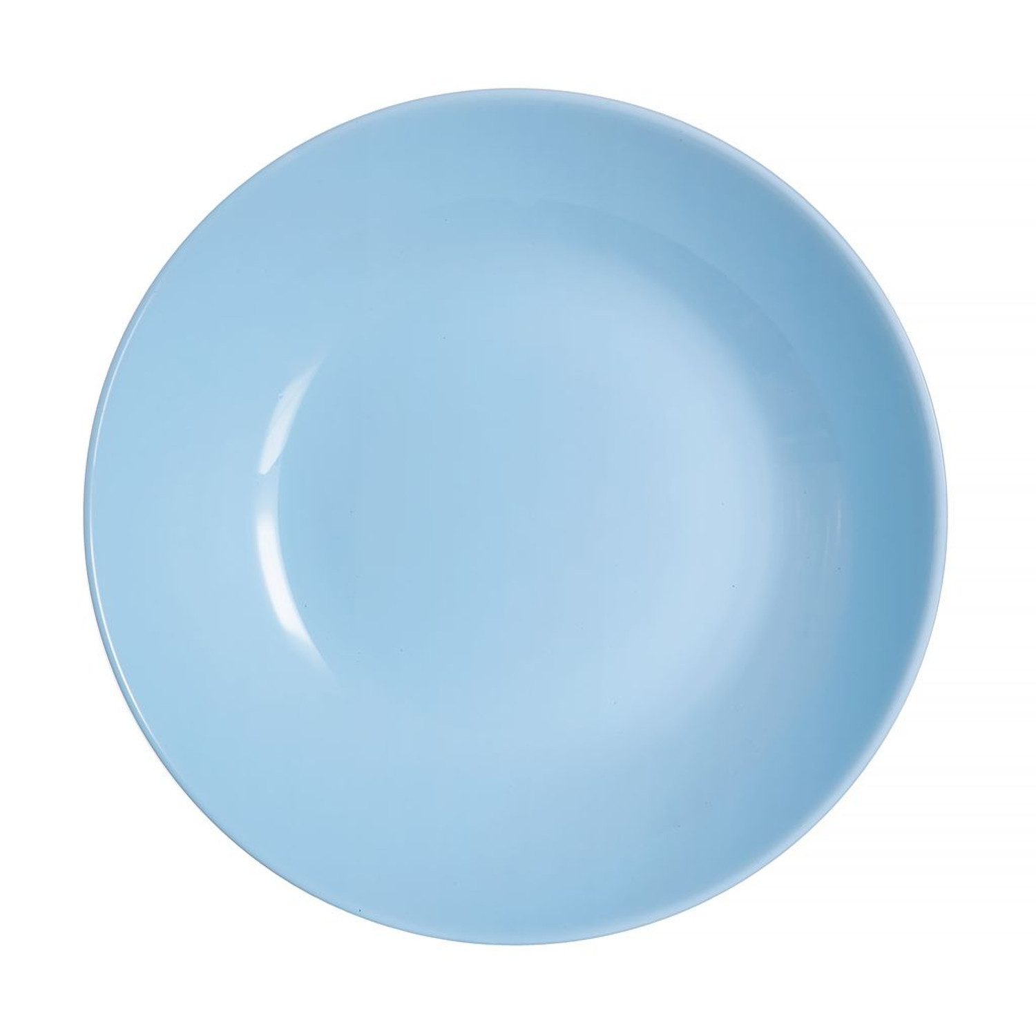 Luminarc Suppenteller Runder tiefer Suppenteller 20cm, (1 St), Diwali Light Blue