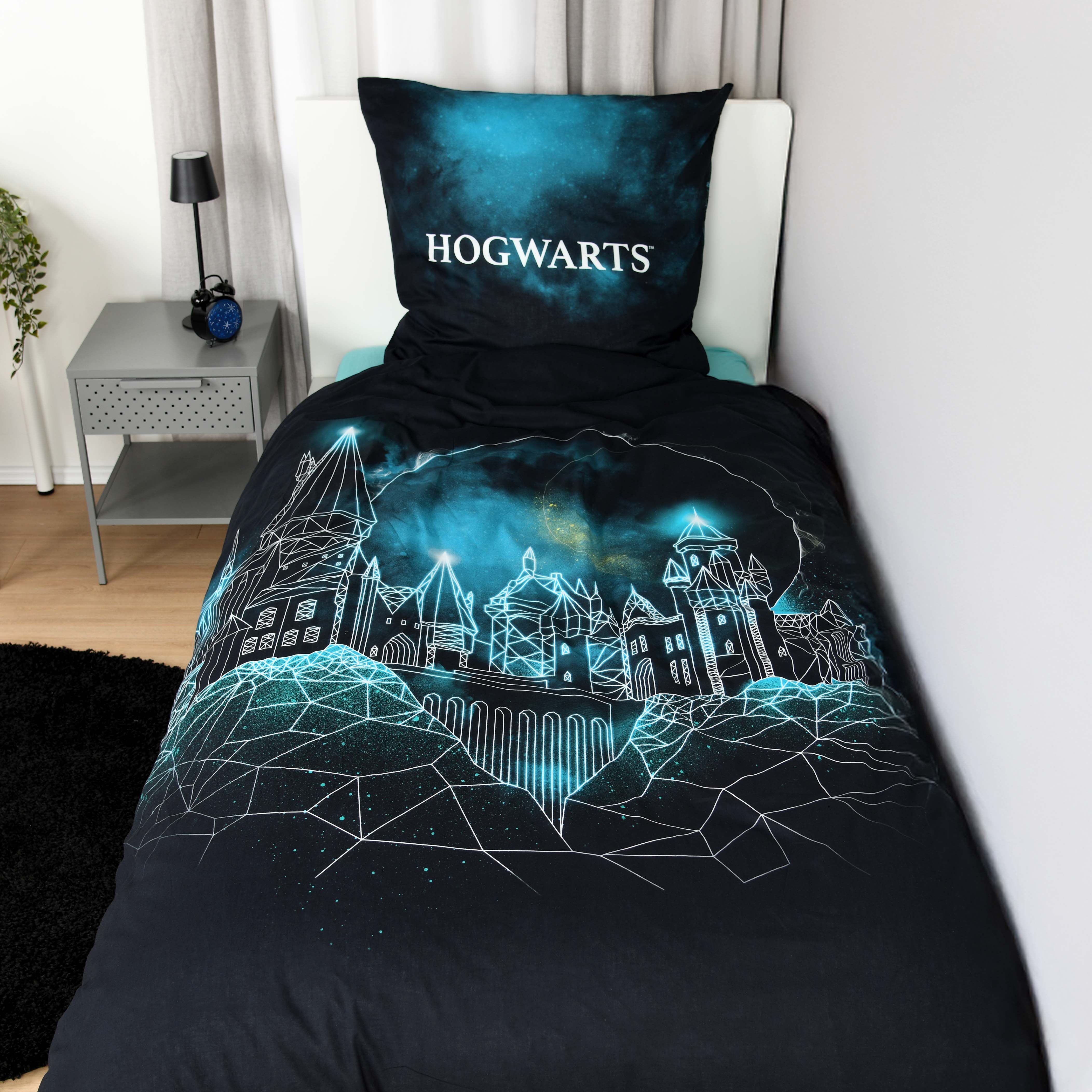 Harry Potter Bettwäsche Harry Potter, Renforcé, 2 teilig, Wendebettwäsche