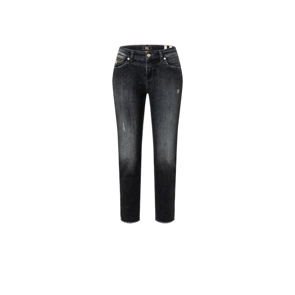 MAC (1-tlg) dunkel-grau regular Slim-fit-Jeans