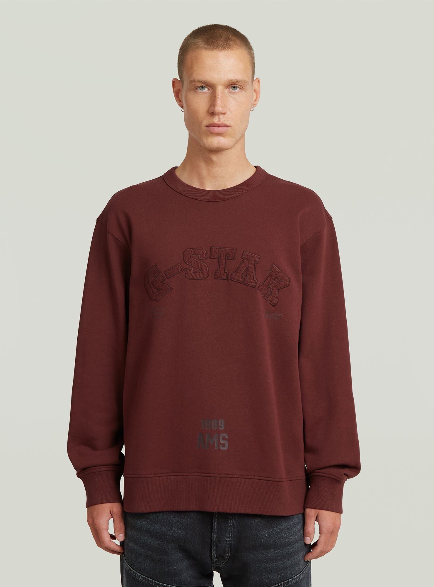 G-STAR Longpullover Applique Sweater