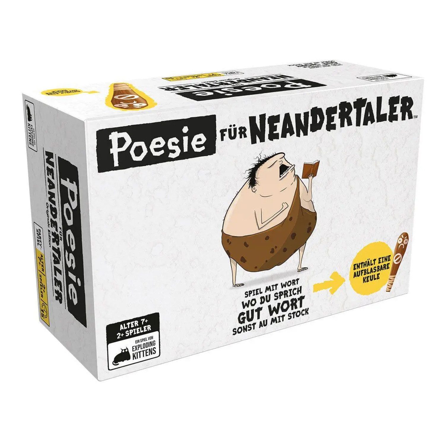 Asmodee Spiel Poesie für Neandertaler