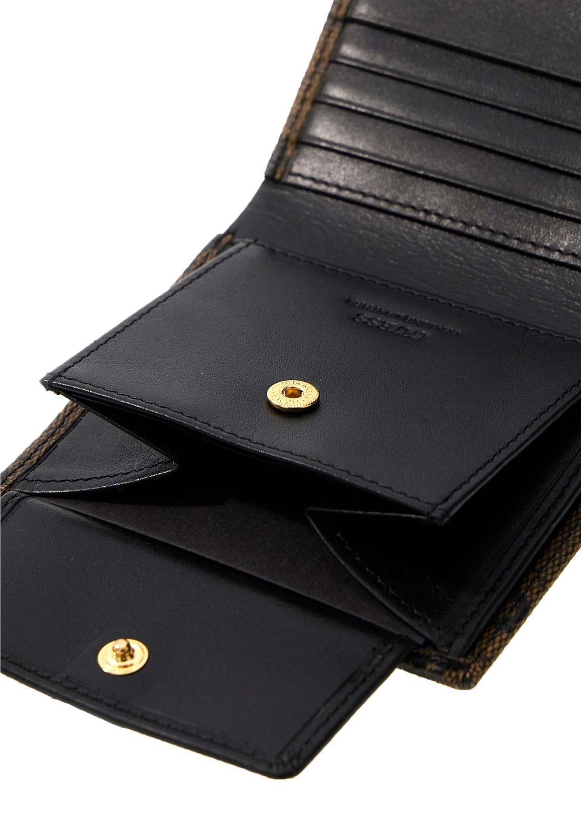 Guess Geldbörse Small Billfold Wallet With Coinpocket, aus echtem Leder