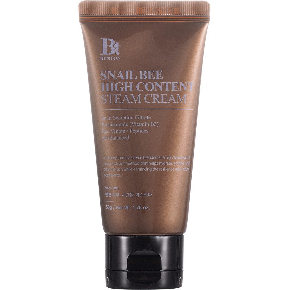 Benton Feuchtigkeitscreme Snail Bee High Content Steam Cream, intensive Feuchtigkeitscreme für anspruchsvolle und reife Haut