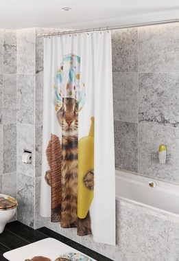 Sanilo Duschvorhang Shower Cat Breite 180 cm, Höhe 200 cm