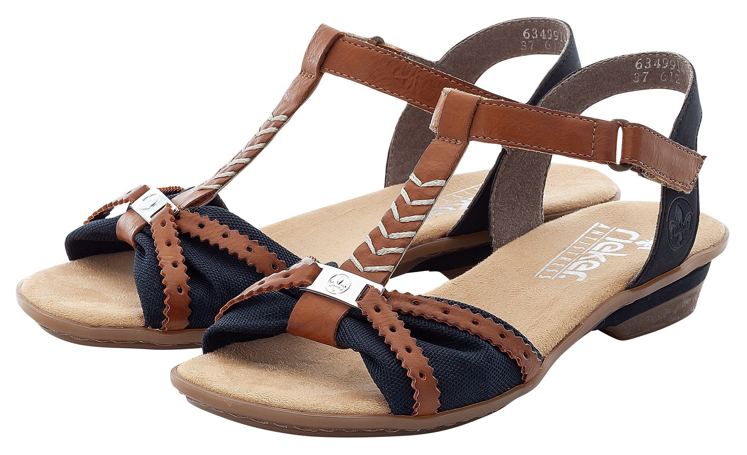 Rieker Sandalette, Sommerschuh, Sandale, Keilabsatz, in günstig online kaufen