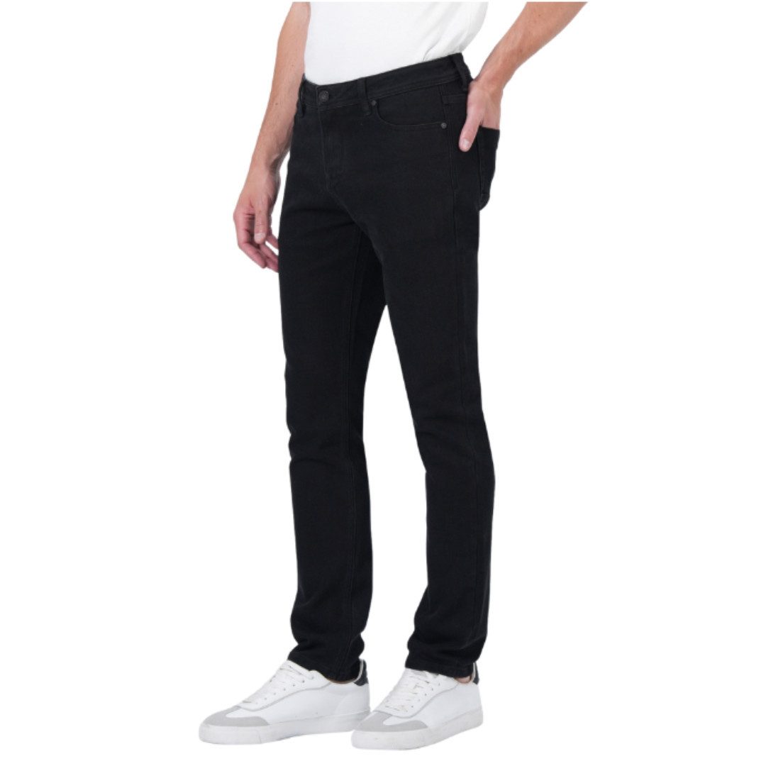 Miracle of Denim Regular-fit-Jeans Cornell Black 5-Pocket Style