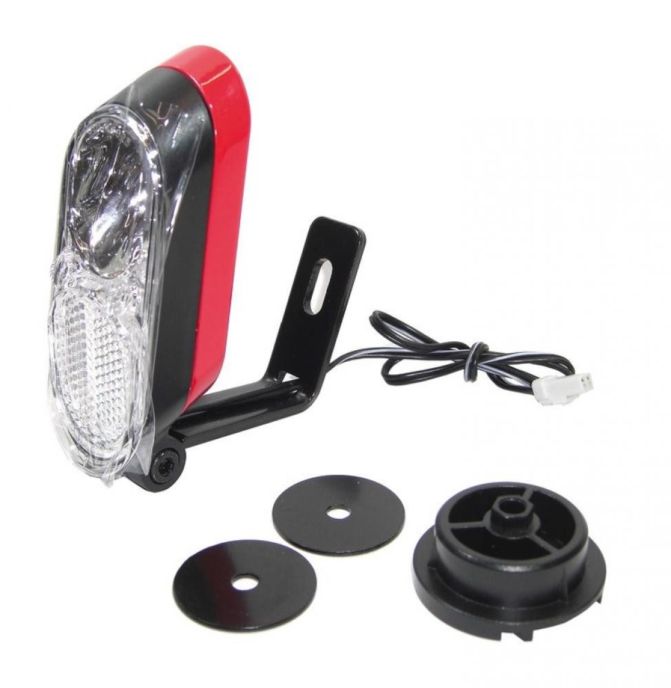 Trelock Fahrradbeleuchtung Haibike eHeadlight LED 60 Lux rot schwarz
