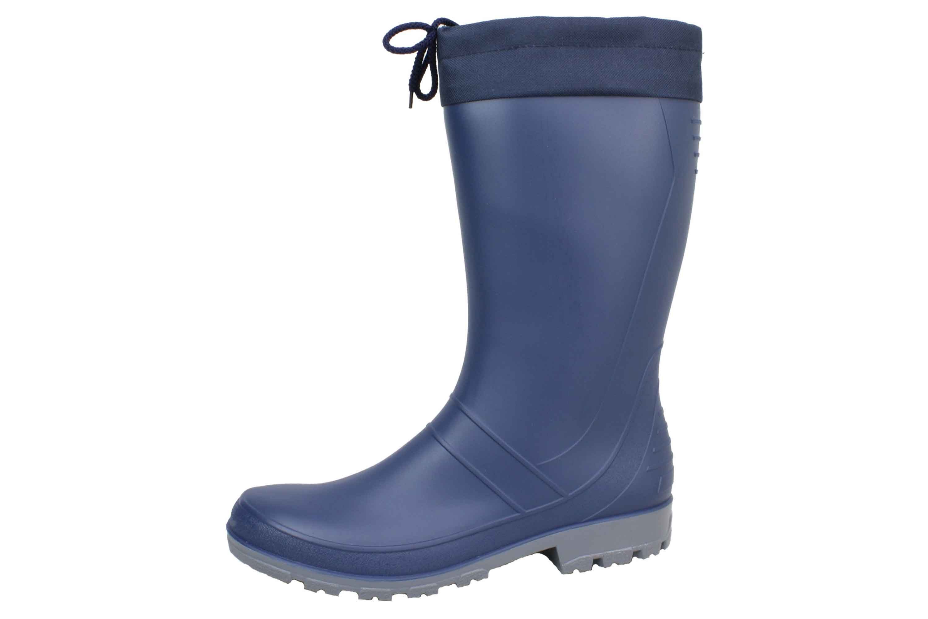 Bockstiegel [D2C] 10006_15 dkl-blau/grau Gummistiefel