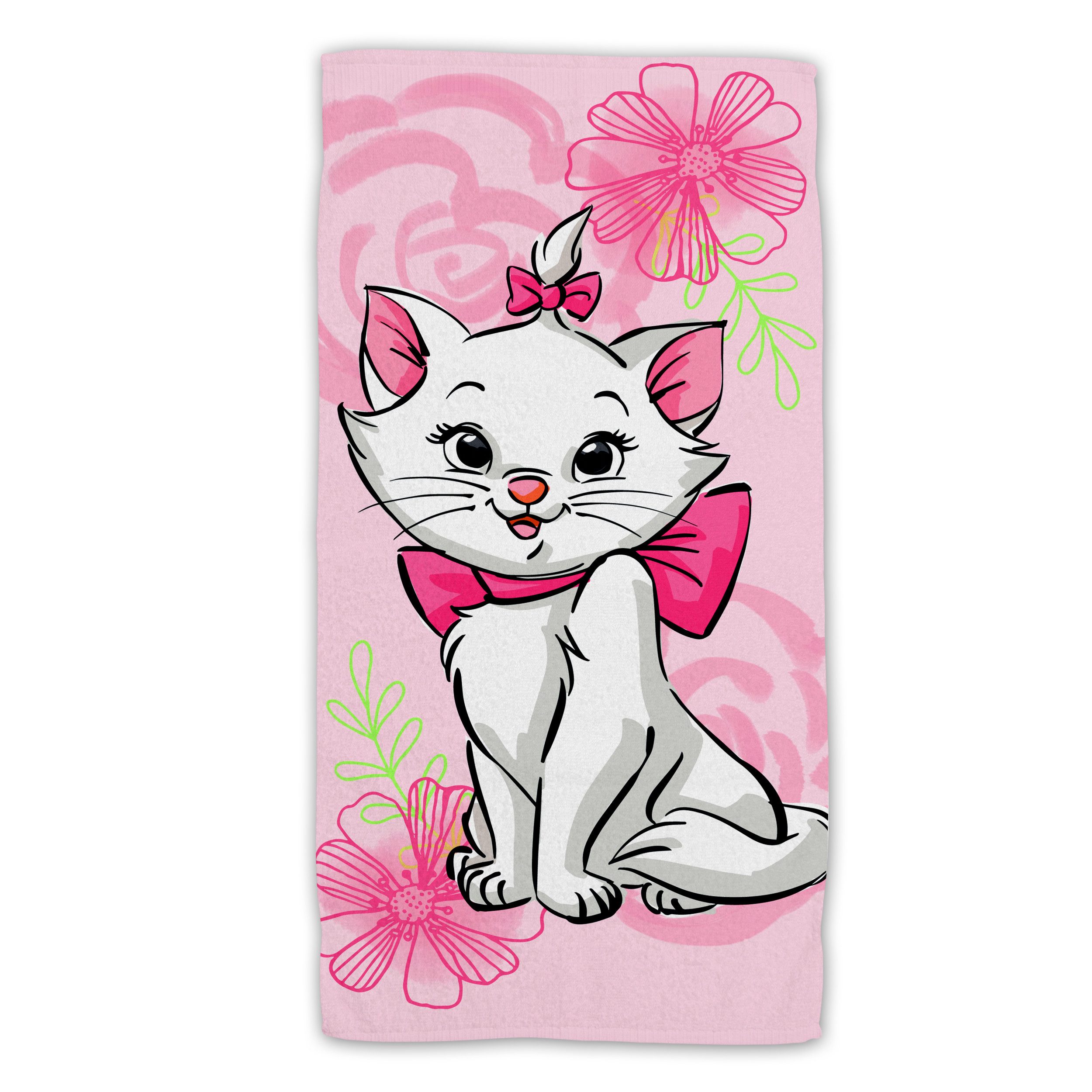 Disney Strandtuch Marie Cat Baumwolle Frottee günstig online kaufen
