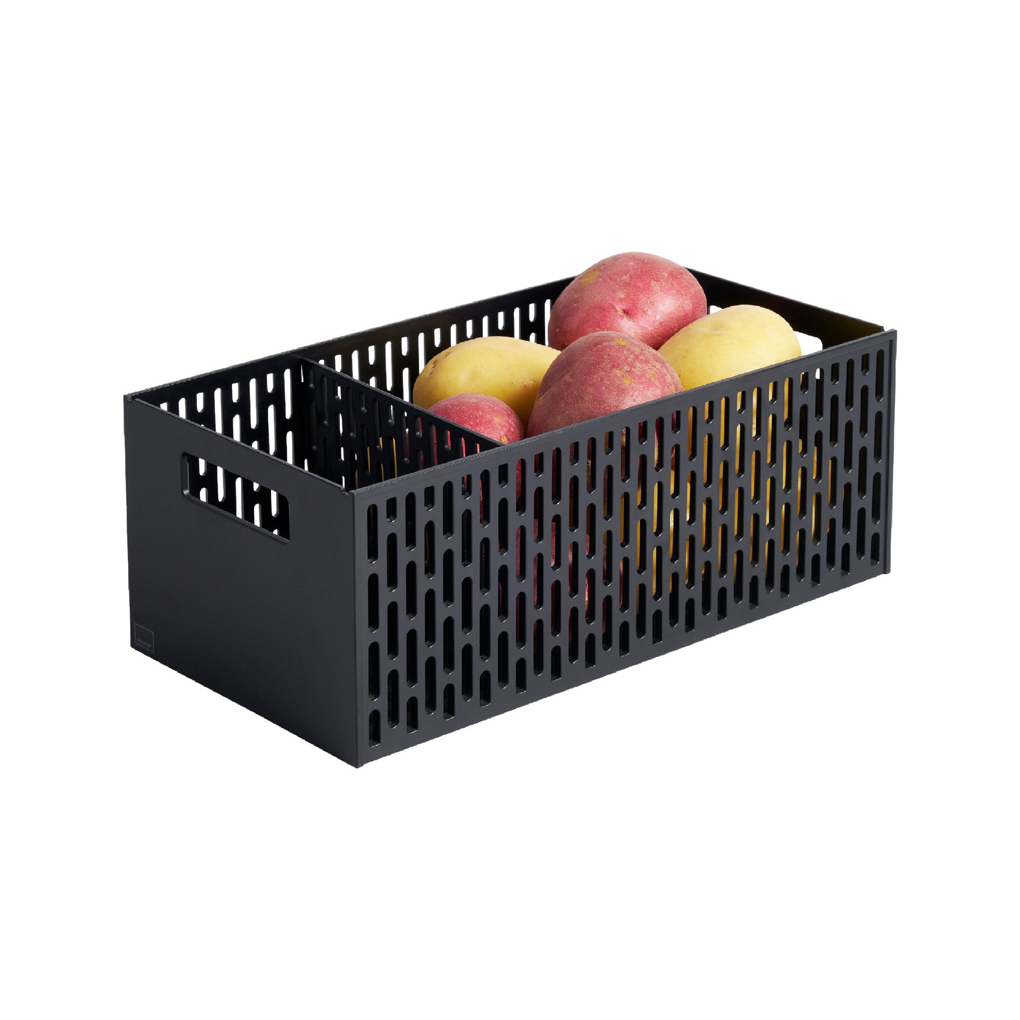 Yamazaki Aufbewahrungskorb Gemüsekorb — Black