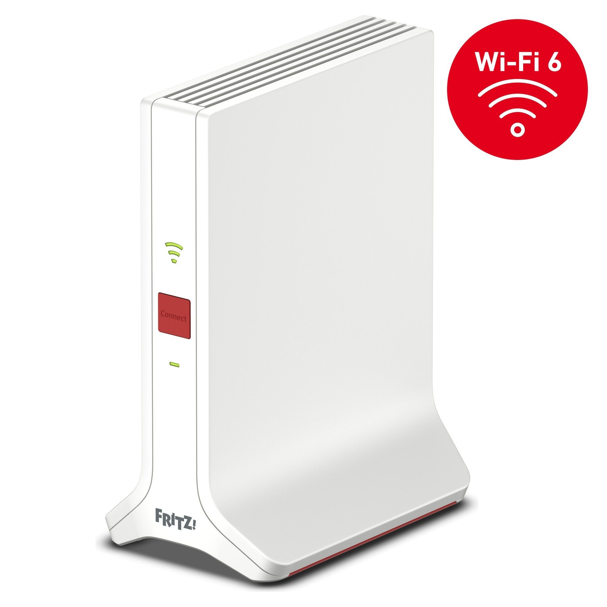 Fritz! FRITZ!Repeater 3000 AX WLAN-Repeater, Wi-Fi 6 Tri-Band Mesh-Repeater bis 4.200 MBit/s, 2x Gigabit-LAN-Port