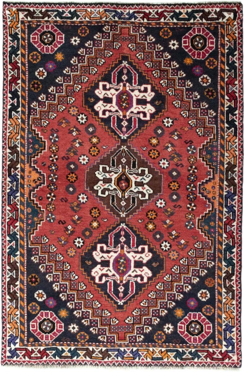 Orientteppich Shiraz 116x177 Handgeknüpfter Orientteppich / Perserteppich, Nain Trading, rechteckig, Höhe: 10 mm