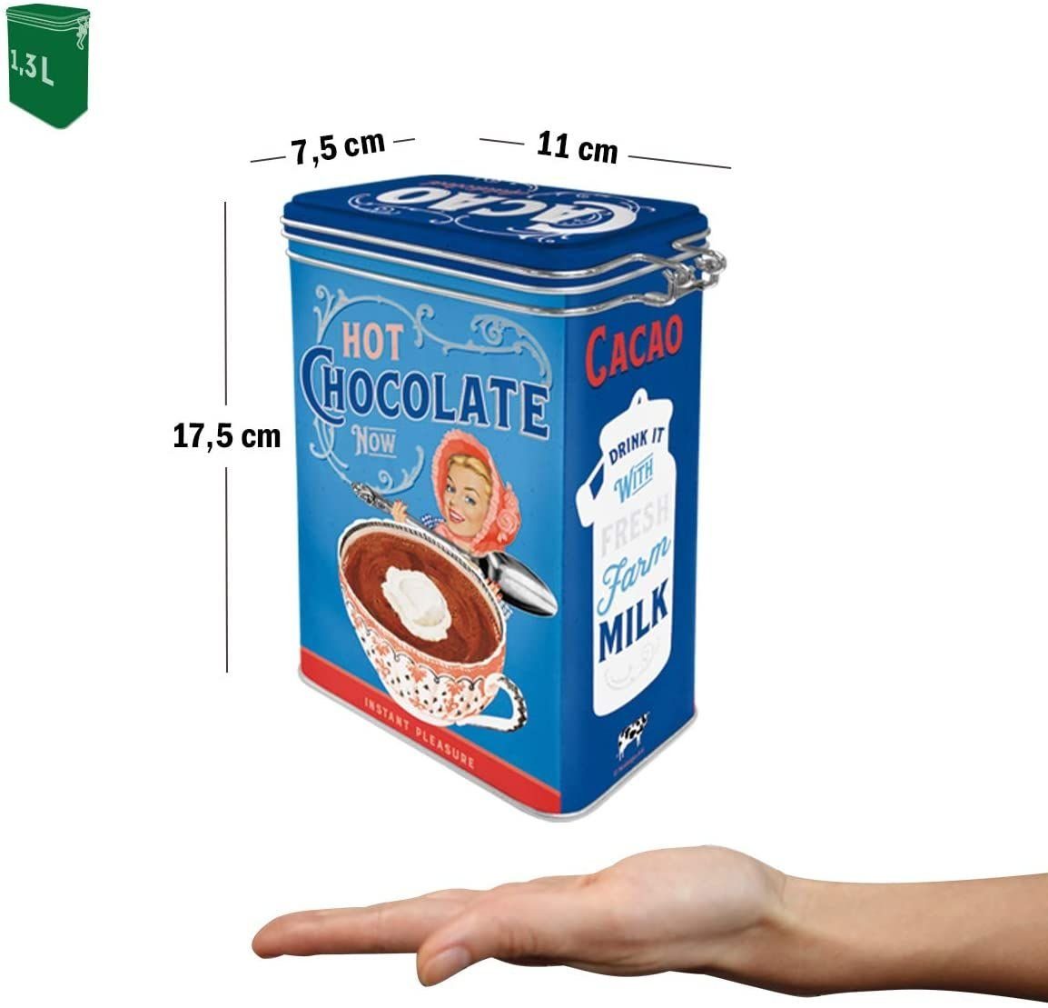 Nostalgic-Art Kaffeedose Aromadose - Say It 50's! - Cacao Addicted – Bild 3 von 5