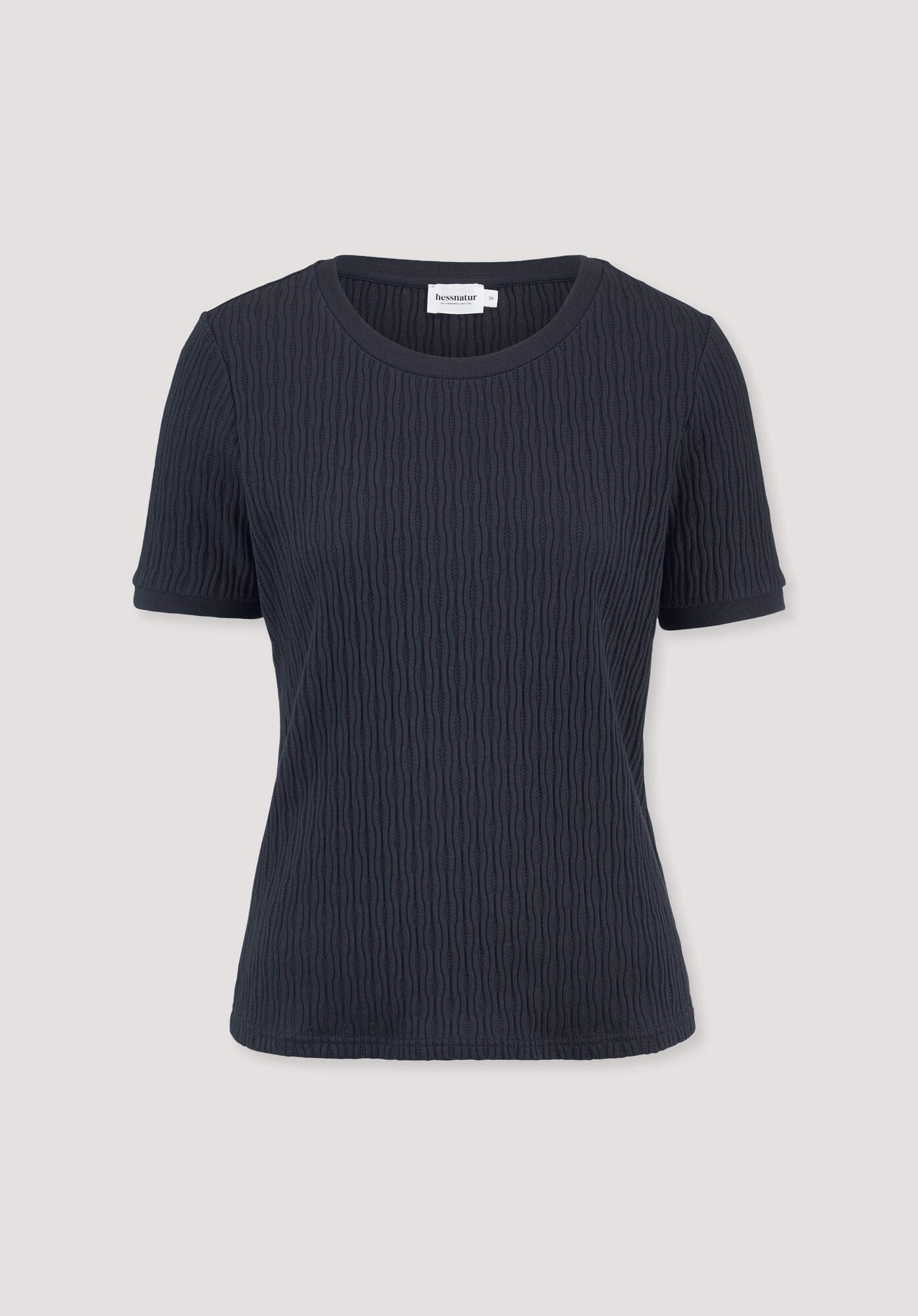 Hessnatur T-Shirt aus reiner Bio-Baumwolle (1-tlg)