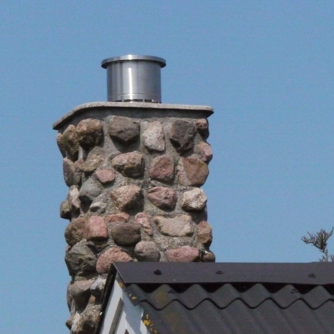 ADURO Schornstein Aduro DraftOptimizer (Schornstein-Zugoptimierer) Edelstahl