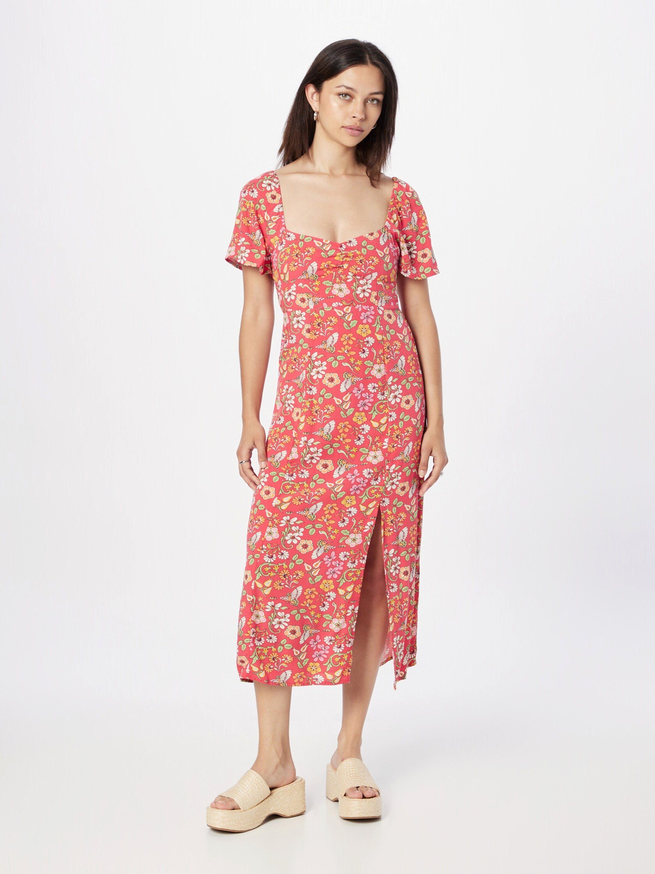 Springfield Sommerkleid (1-tlg) Drapiert/gerafft