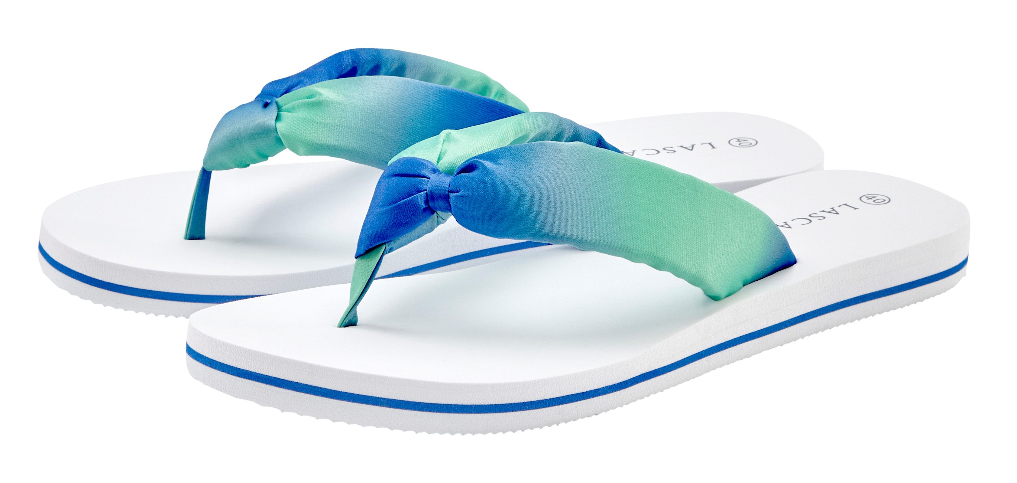 LASCANA Sandale, Pantolette, Badezehentrenner Zehentrenner, Badeschuh ultra günstig online kaufen