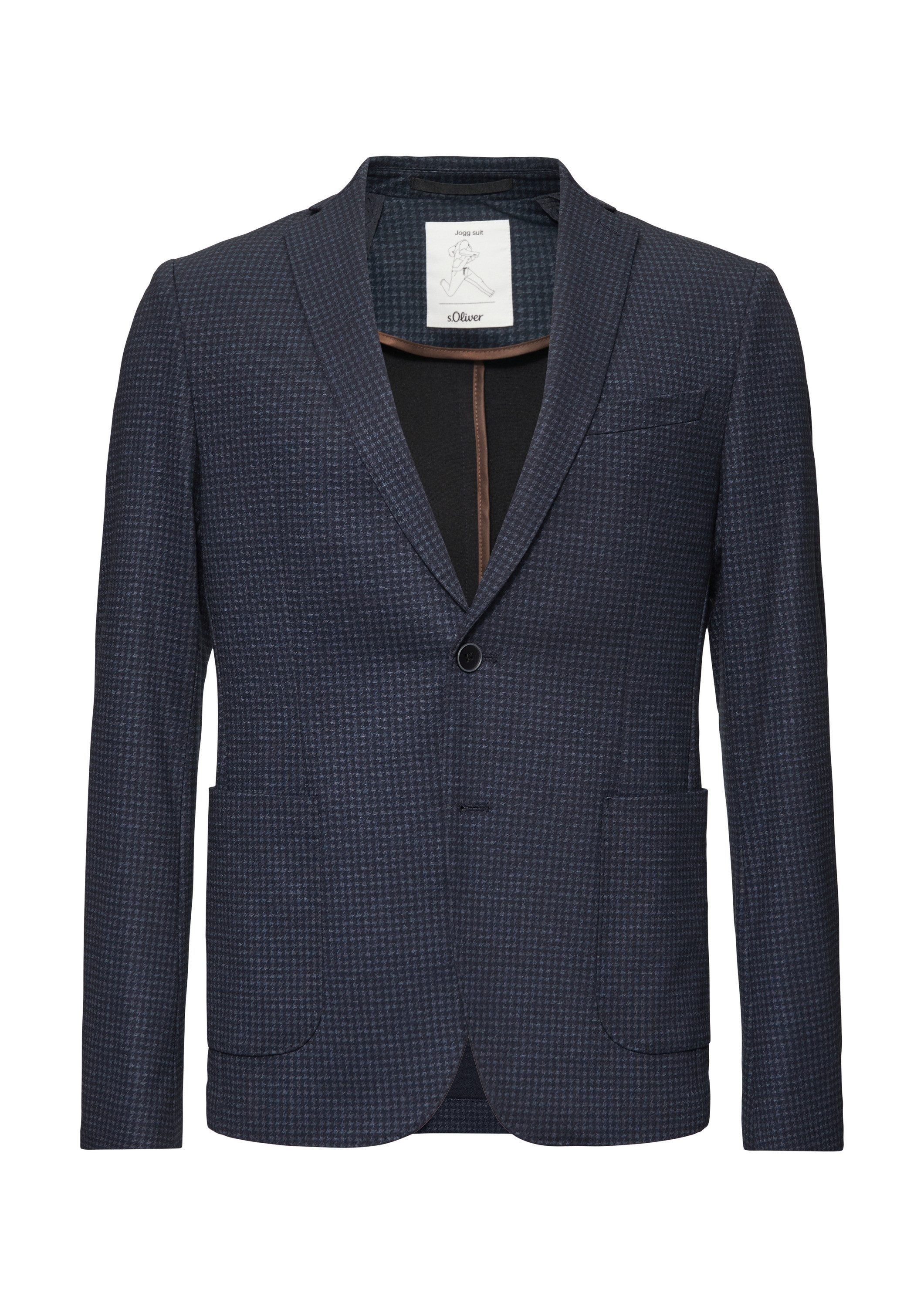 s.Oliver Sakko Indoor-Sakko S.OJOGG s.O JOGG: Sakko mit Hahnentrittmuster günstig online kaufen