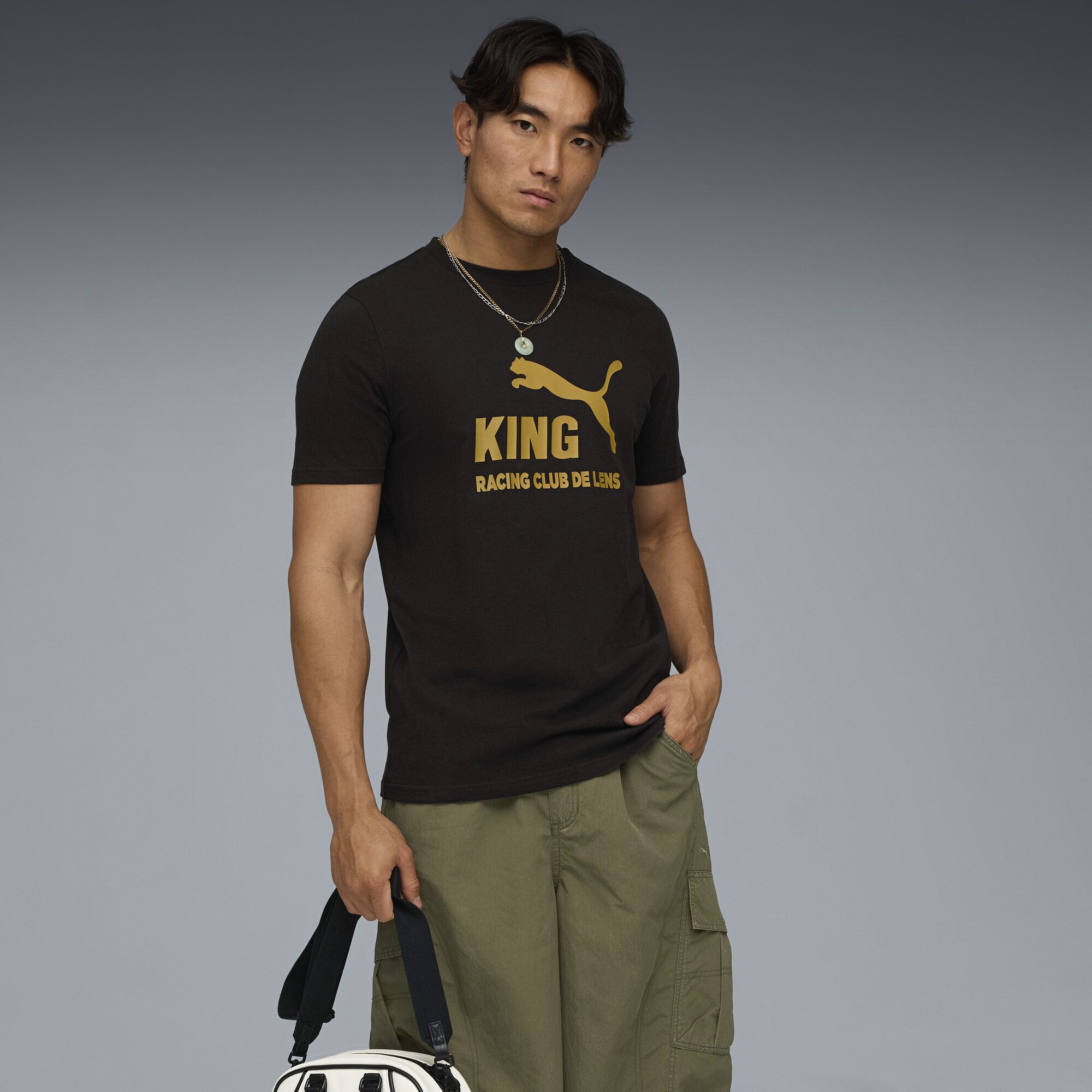 PUMA T-Shirt RC Lens KING Logo T-Shirt Herren