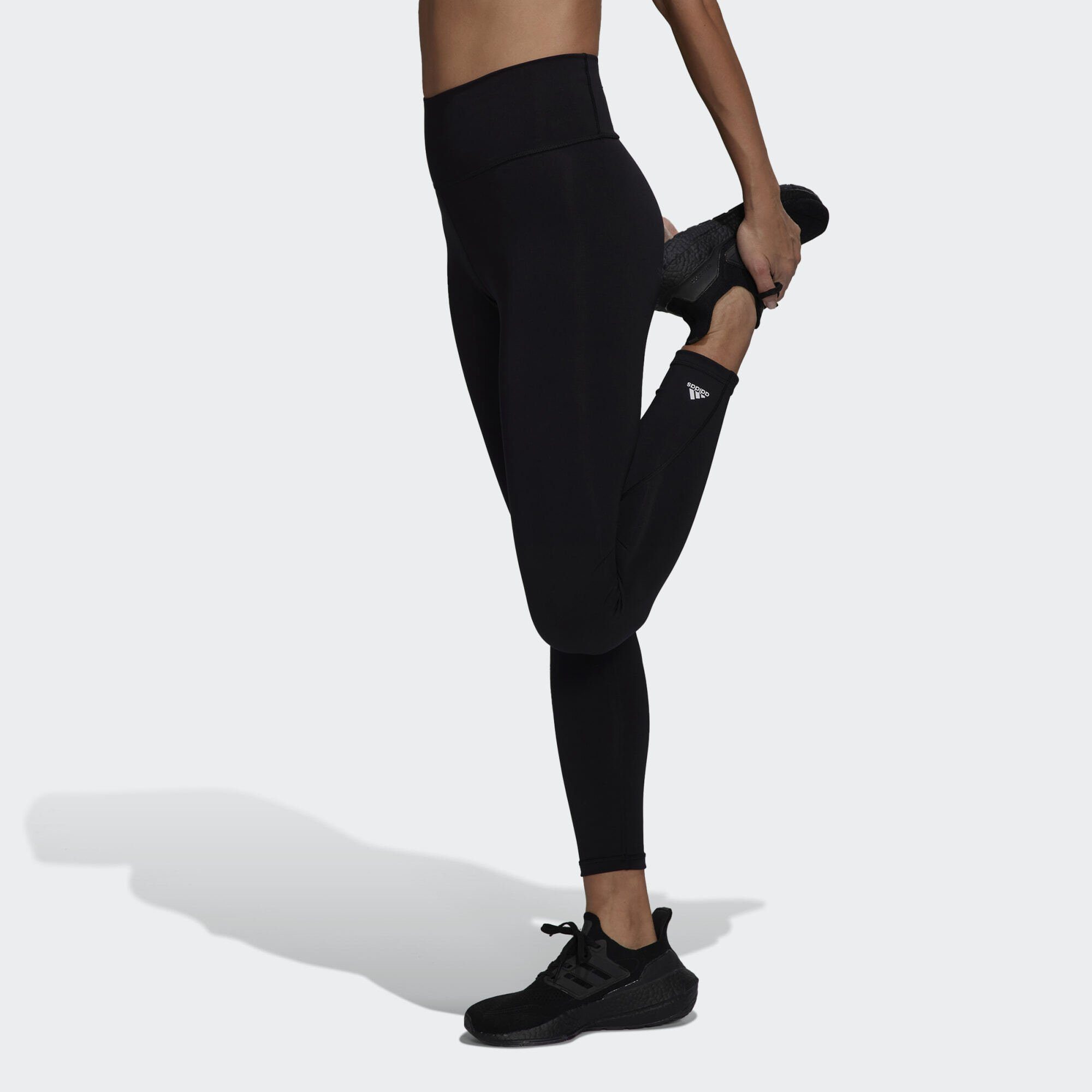 adidas TRAINING Sportswear adidas OPTIME Black Funktionsleggings 7/8-LEGGINGS Performance