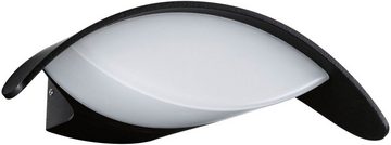 Paulmann LED Außen-Wandleuchte Outdoor 230V Mesana IP44 anthrazit, LED fest integriert, Warmweiß, IP44