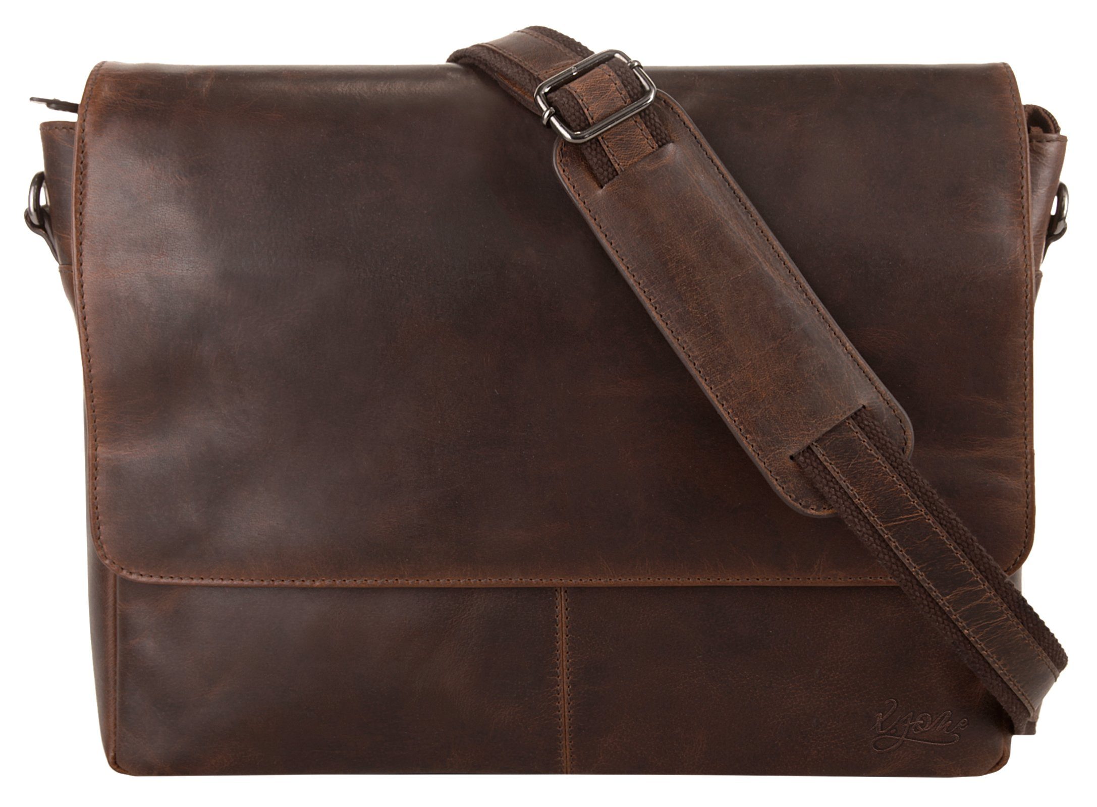X-Zone Messenger Bag, echt Leder günstig online kaufen
