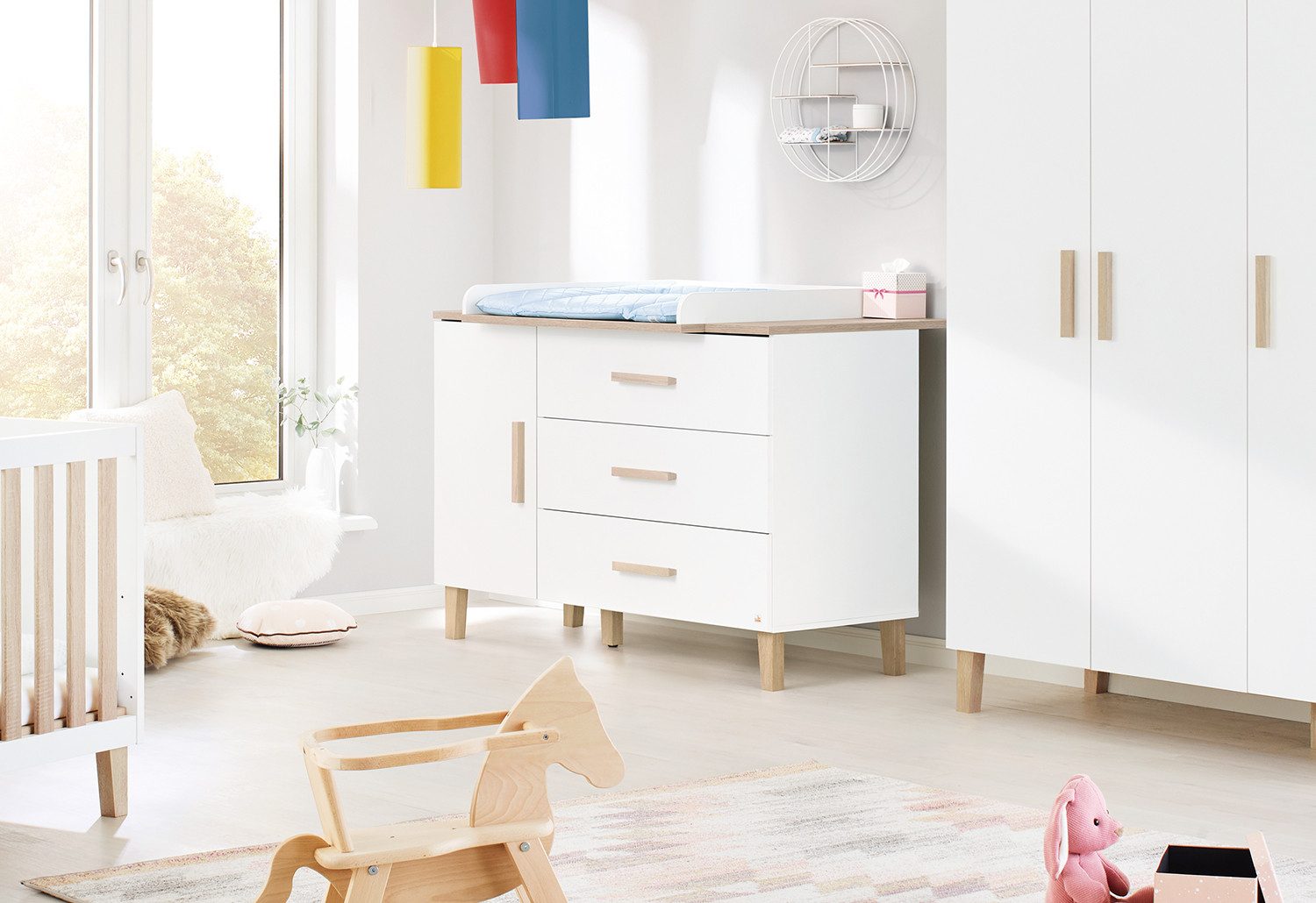 Pinolino® Wickelkommode Wickelkommode 'Lumi' extrabreit