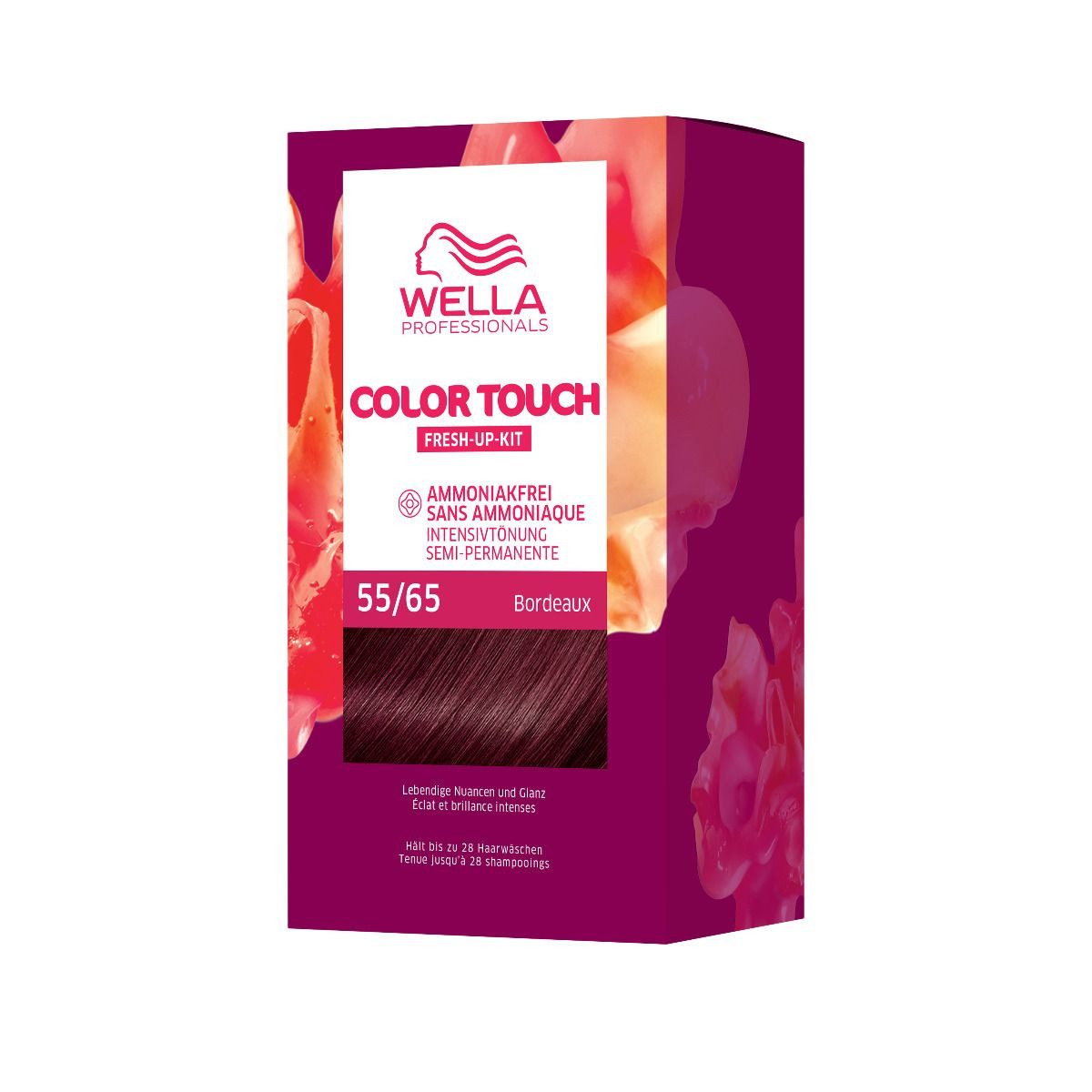 Haarfarbe Wella Color Touch Kits 55/65 Bordeaux 130ml
