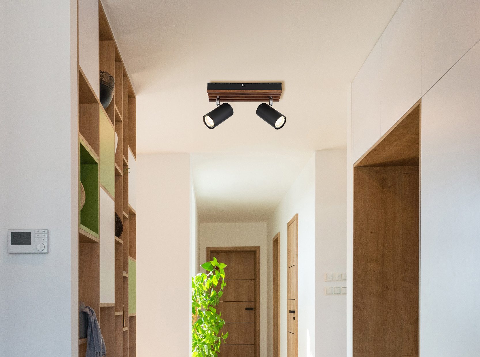 GLOBO LIGHTING Deckenstrahler KAYDEN, ohne Leuchtmittel, Spot Deckenspot Flur Schlafzimmer Wohnzimmer