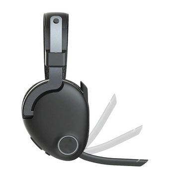 SonidoLab Vibe Production Wireless-Headset (60+ Stunden Bluetooth-Arbeitszeit, Bluetooth Multipoint, Abnehmbare Hörmuschel, 2 Mikrofone, Schnelle Stummschaltung, Vibe Production Wireless Over-Ear Headset Kopfhörer)
