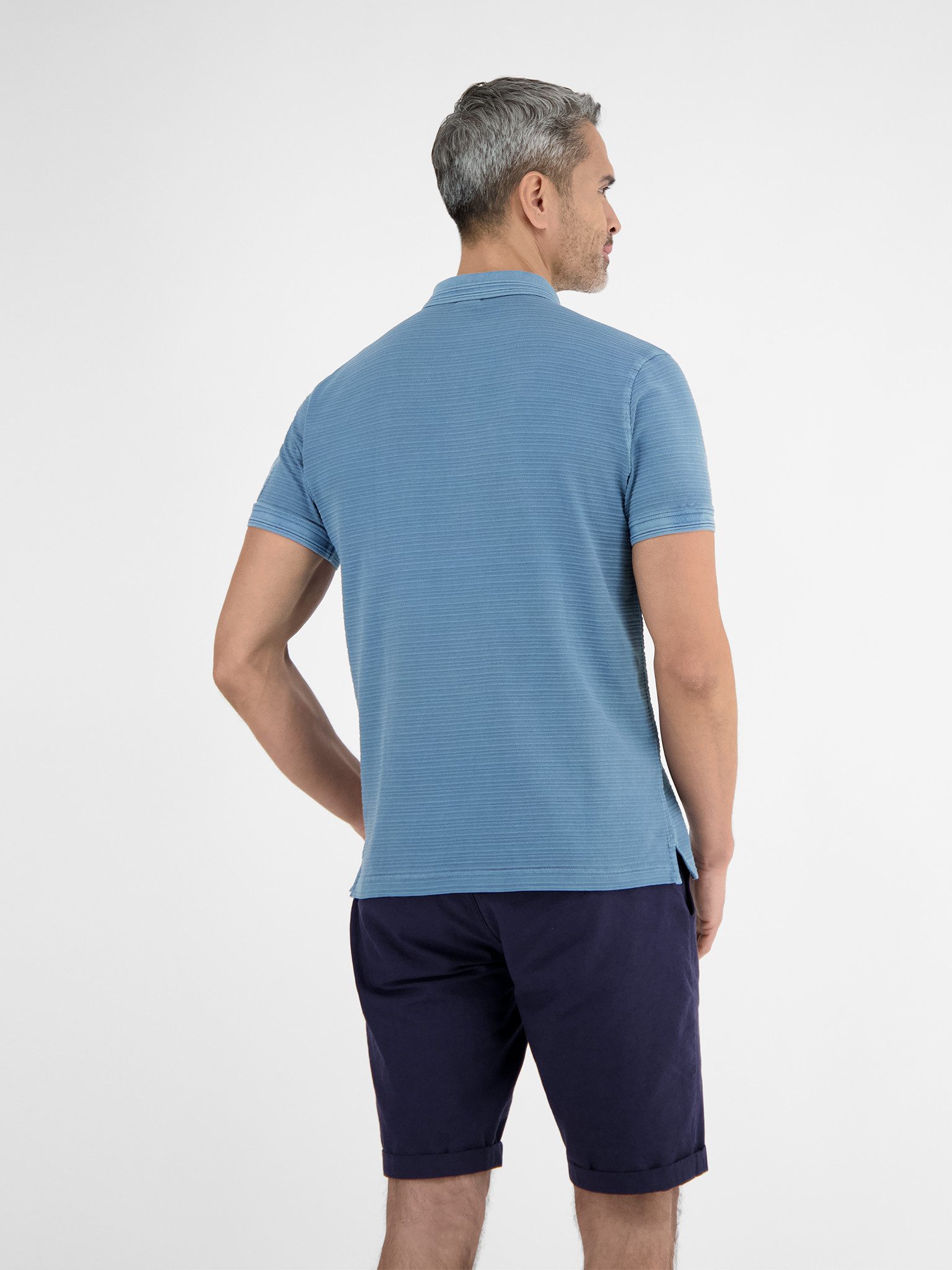 LERROS Poloshirt mit Streifen Muster – Bild 2 von 4